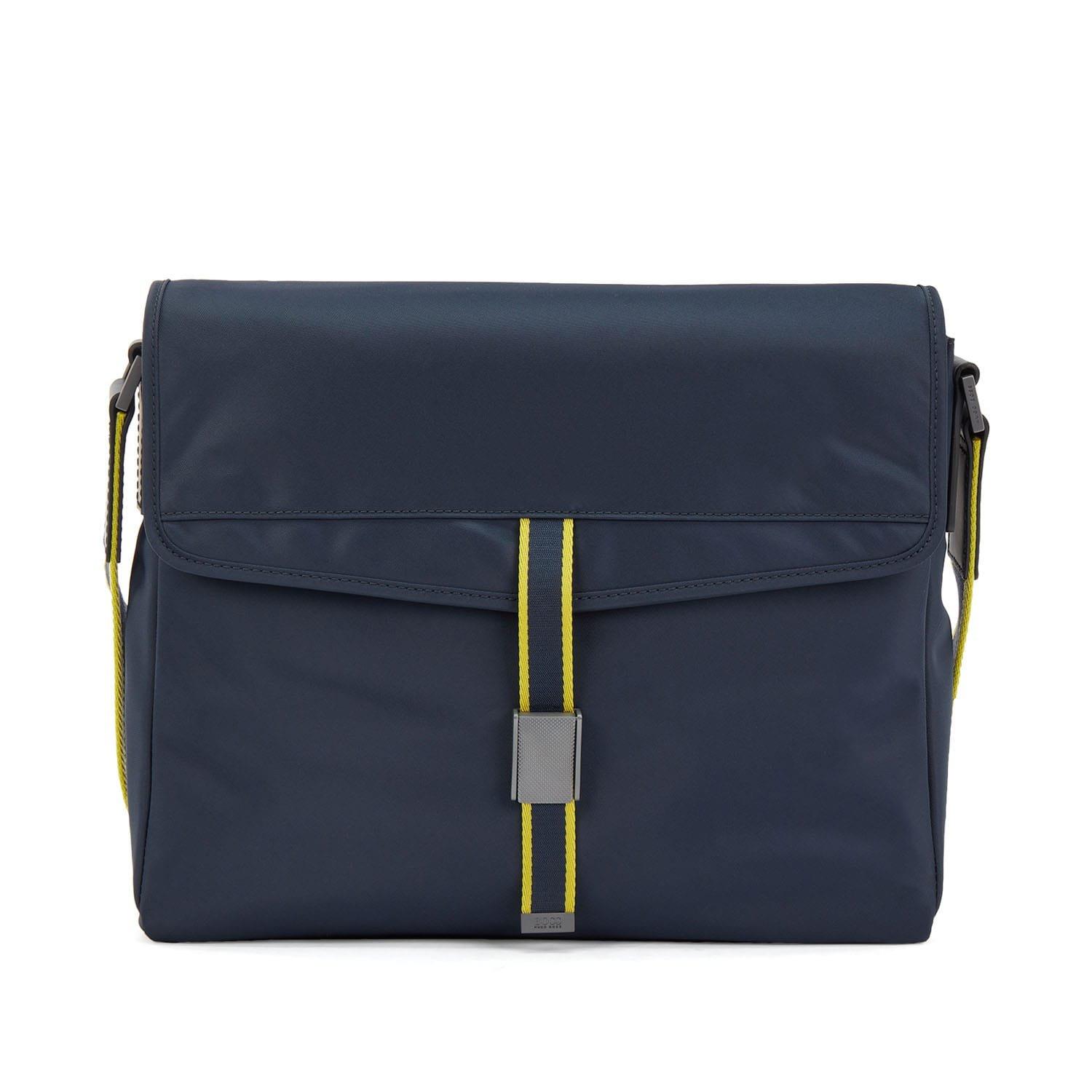Dark Blue - Boss - Meridian Messenger Bag - 1