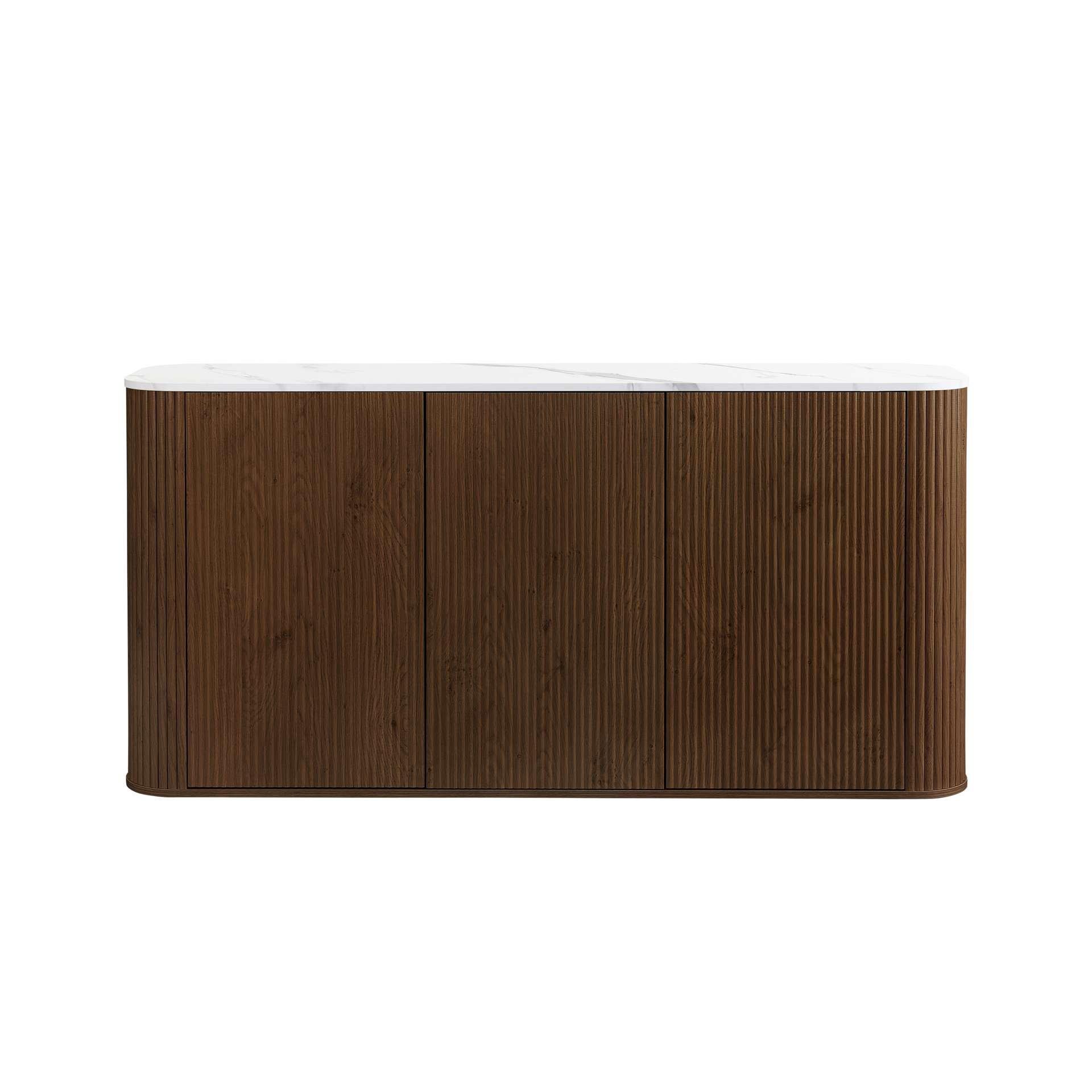 Brown - Birlea - Russo 3 Door Sideboard - 9