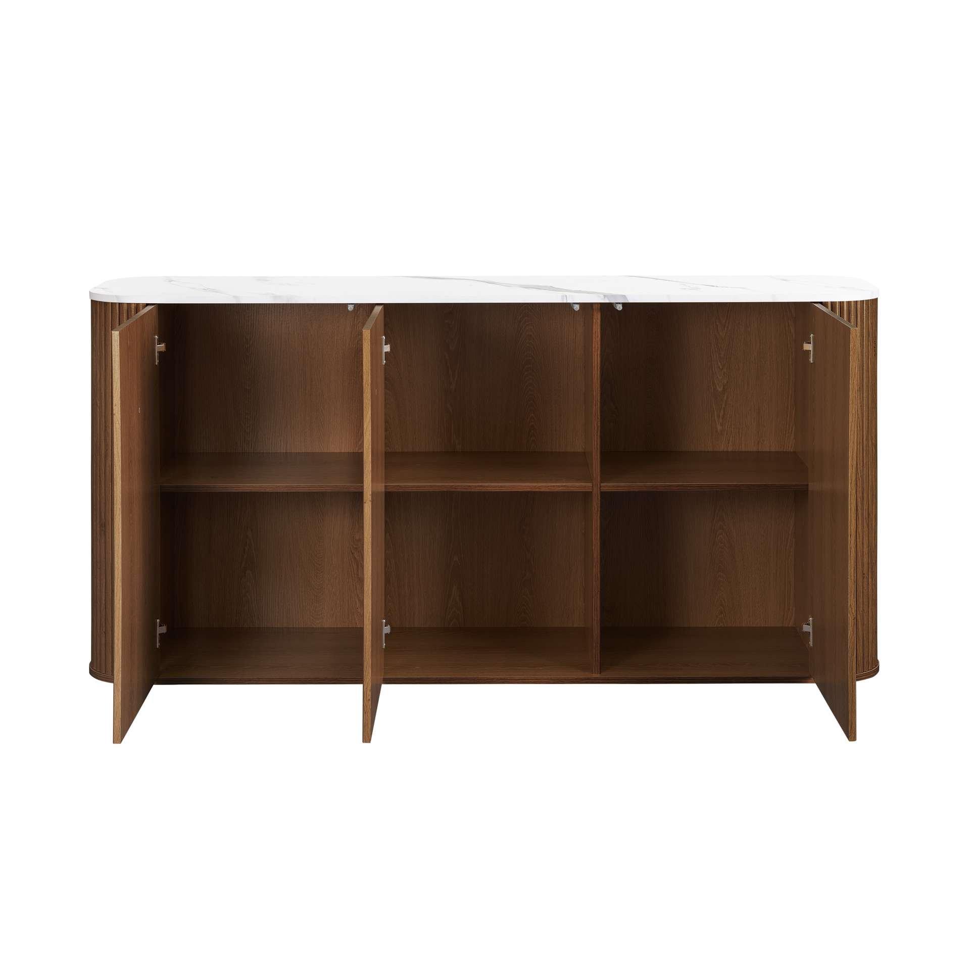 Brown - Birlea - Russo 3 Door Sideboard - 10