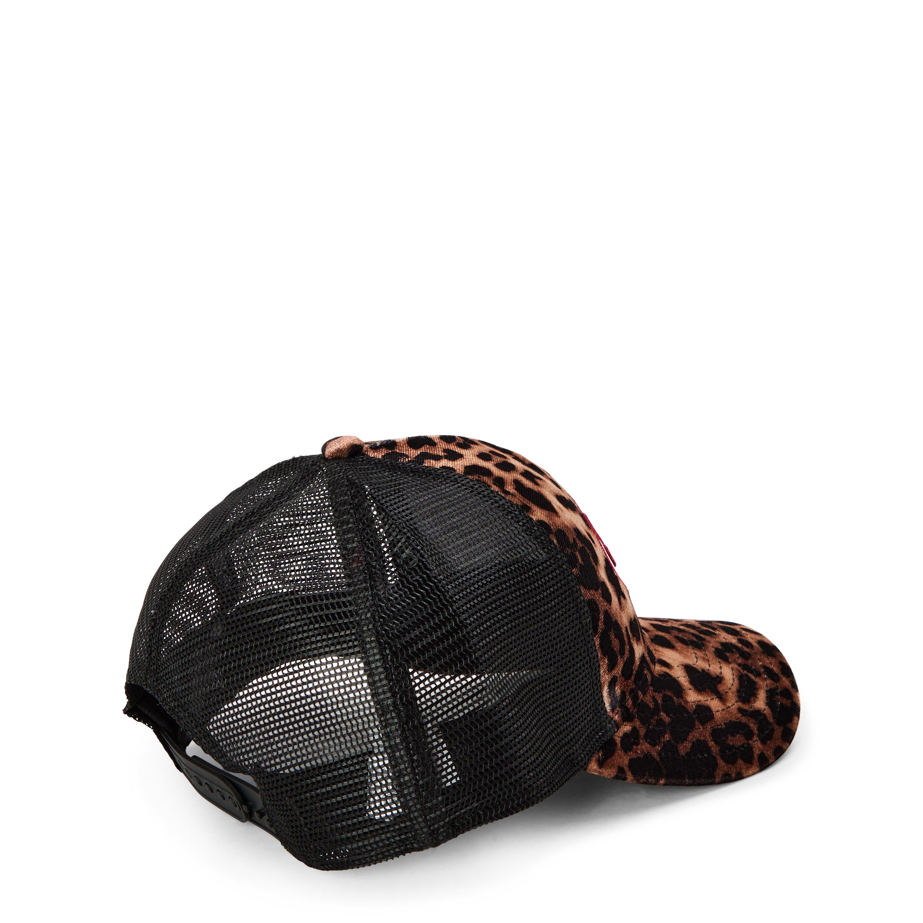 NE Leopard/Blk - New Era - Womens Trucker Cap - 2