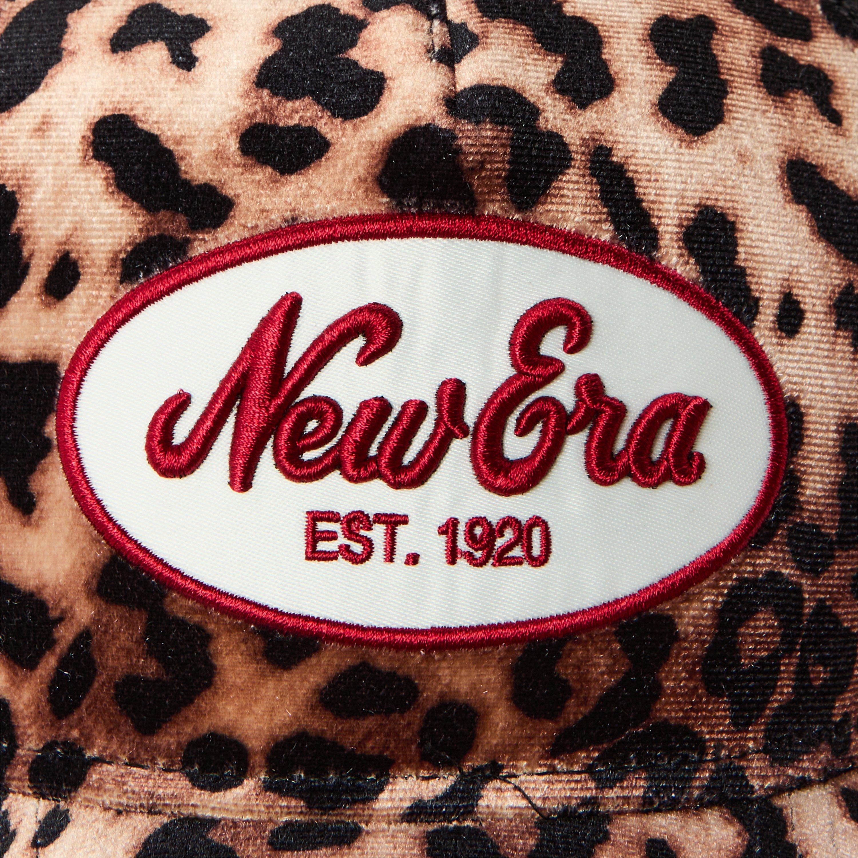 NE Leopard/Blk - New Era - Womens Trucker Cap - 4