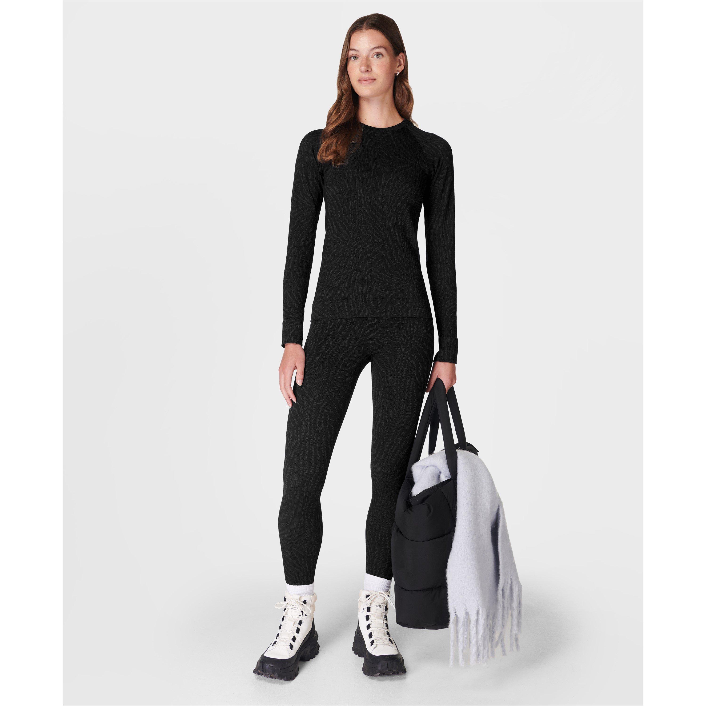 Zebra Jac - Sweaty Betty - Women's Long-Sleeve Crew Neck T-Shirt - 1