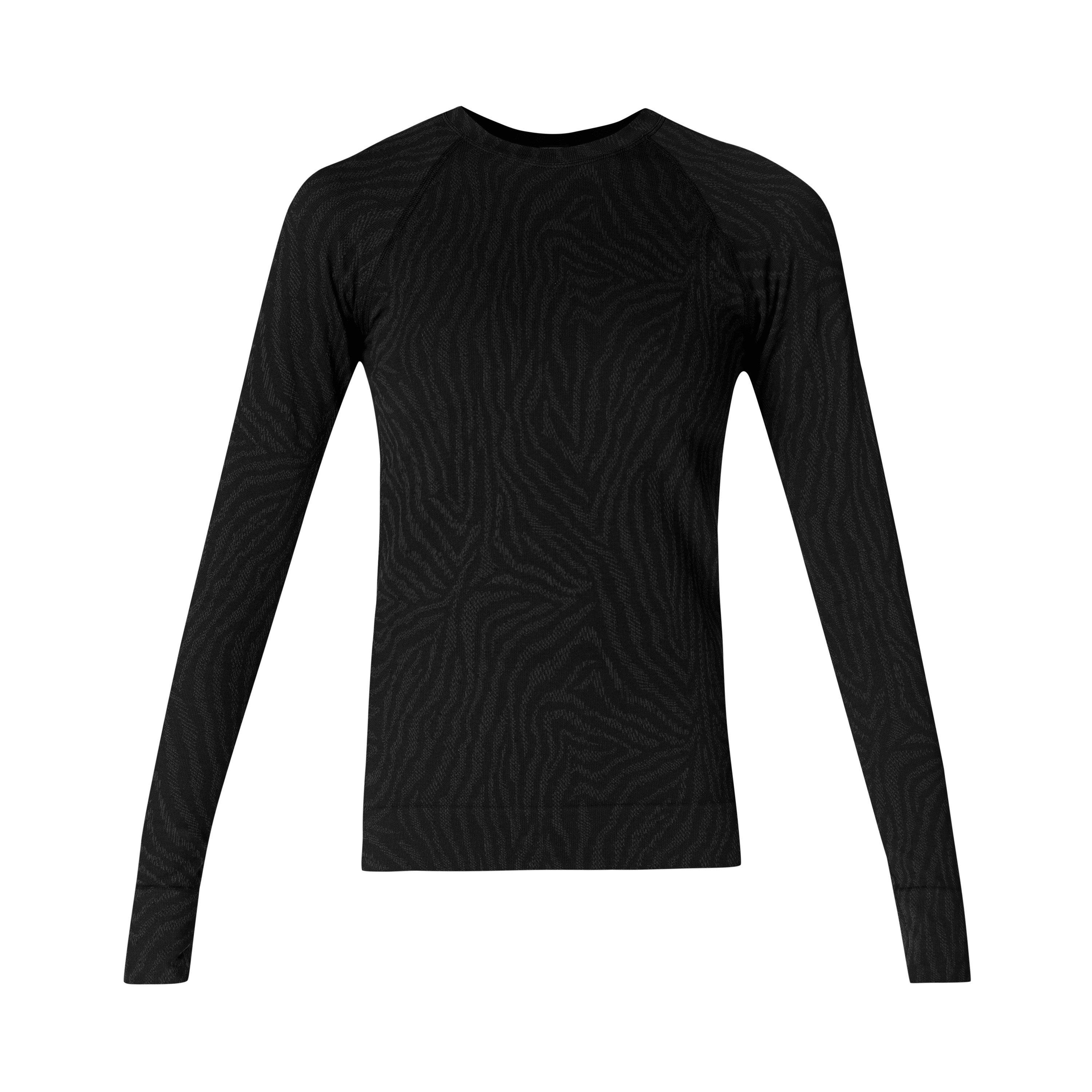 Zebra Jac - Sweaty Betty - Women's Long-Sleeve Crew Neck T-Shirt - 5