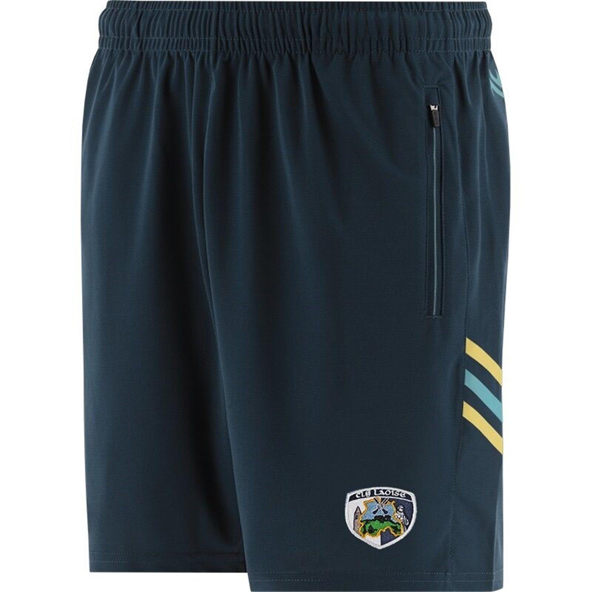 Teal/Sun/Blue - ONeills - Laois Weston Poly Shorts Junior - 2