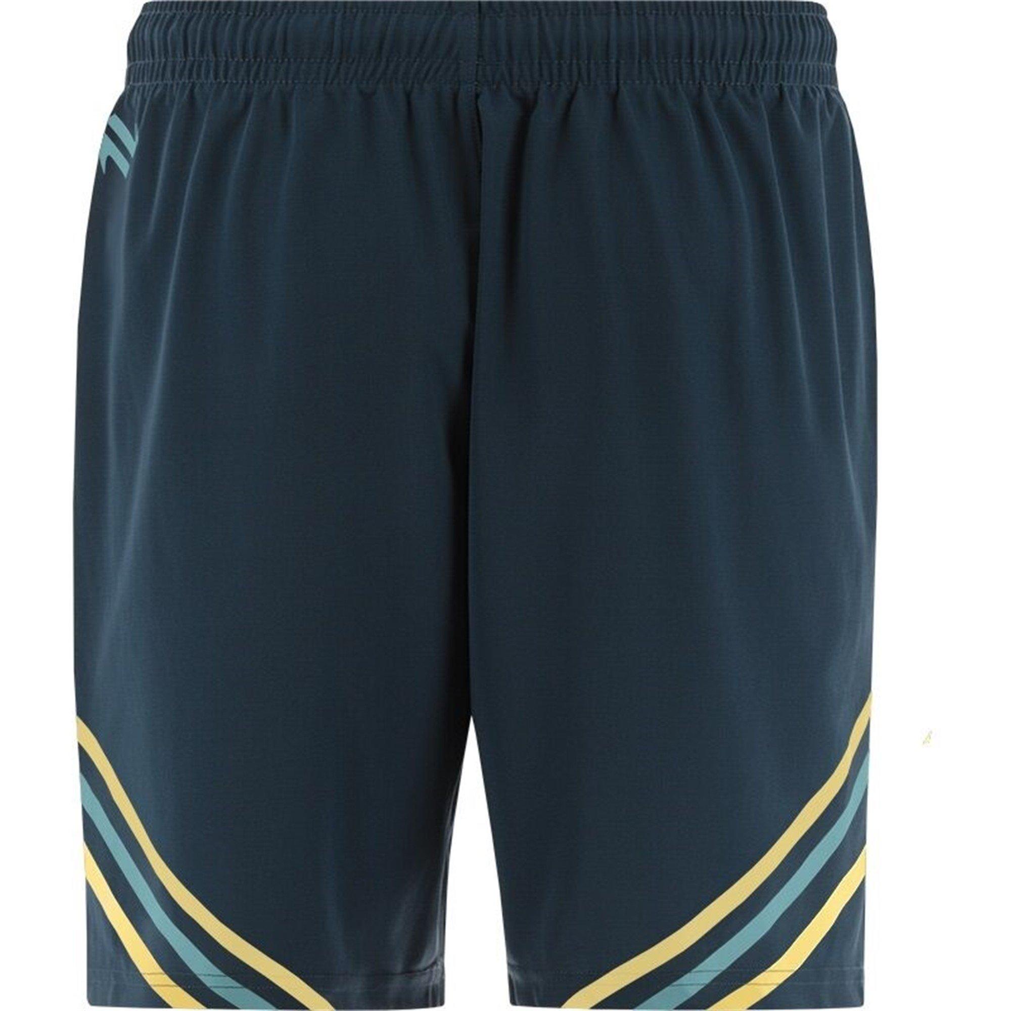 Teal/Sun/Blue - ONeills - Laois Weston Poly Shorts Junior - 3