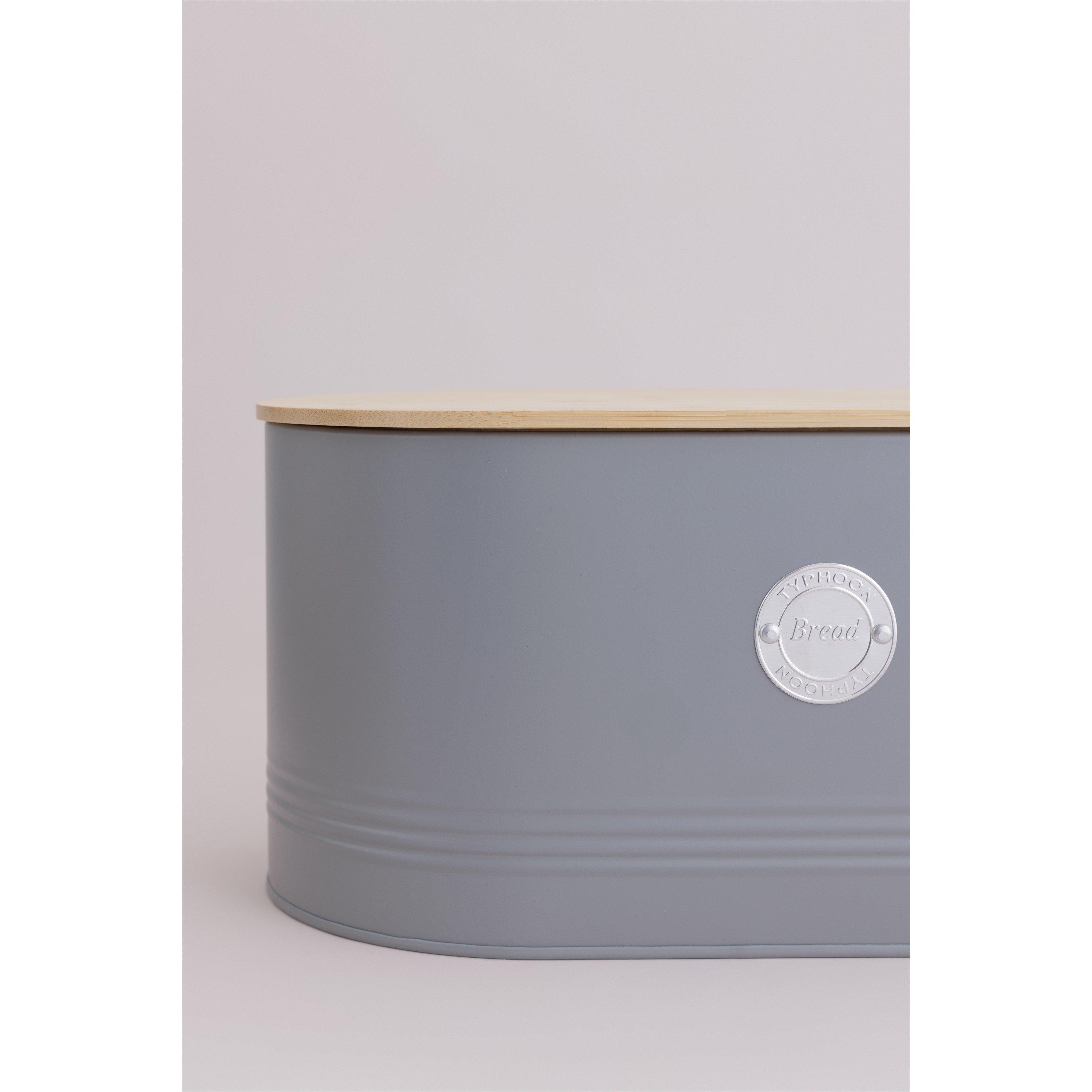 Grey - Typhoon - Living Grey Bread Bin - 2