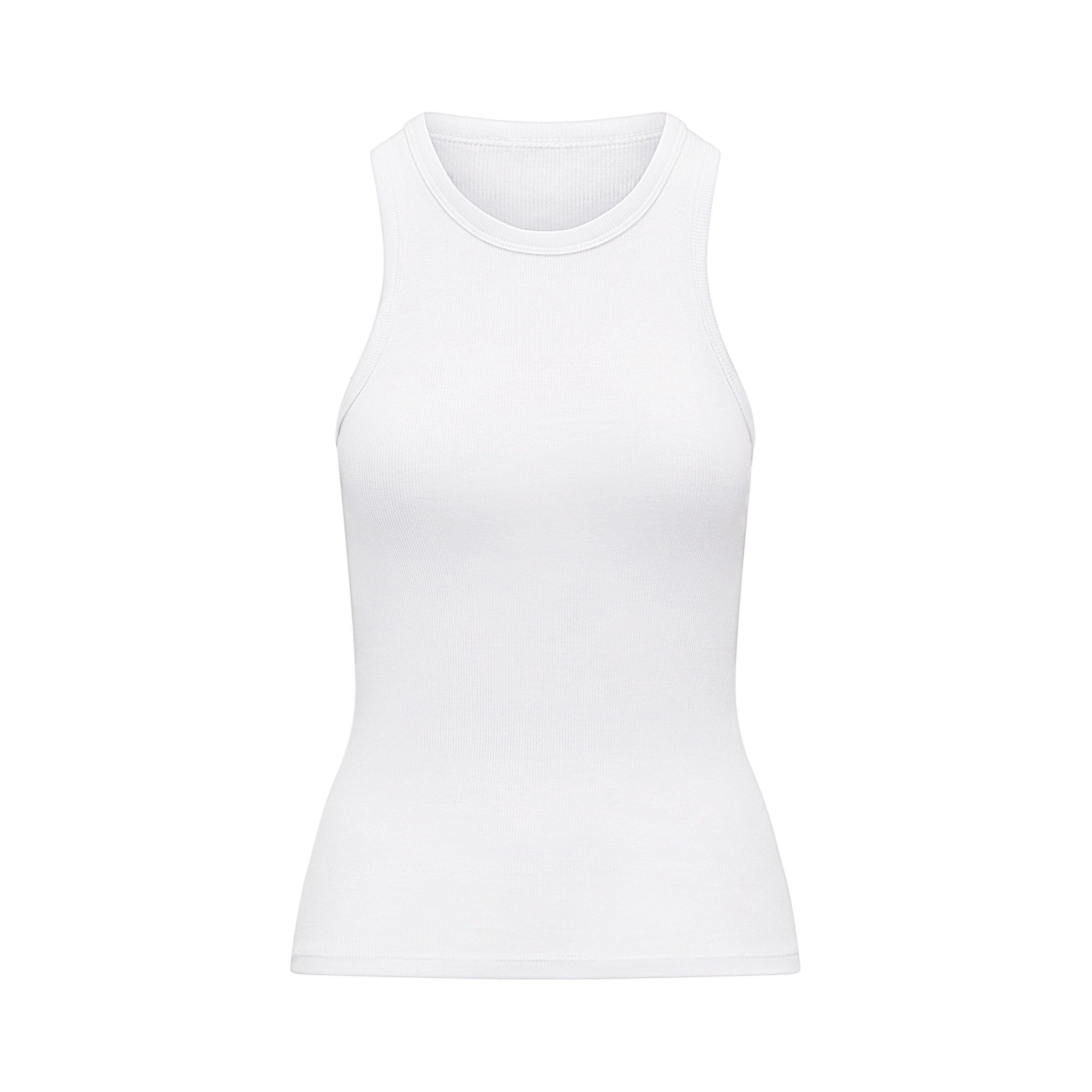 White - Nudea - THE VEST ORGANIC COTTON - 6