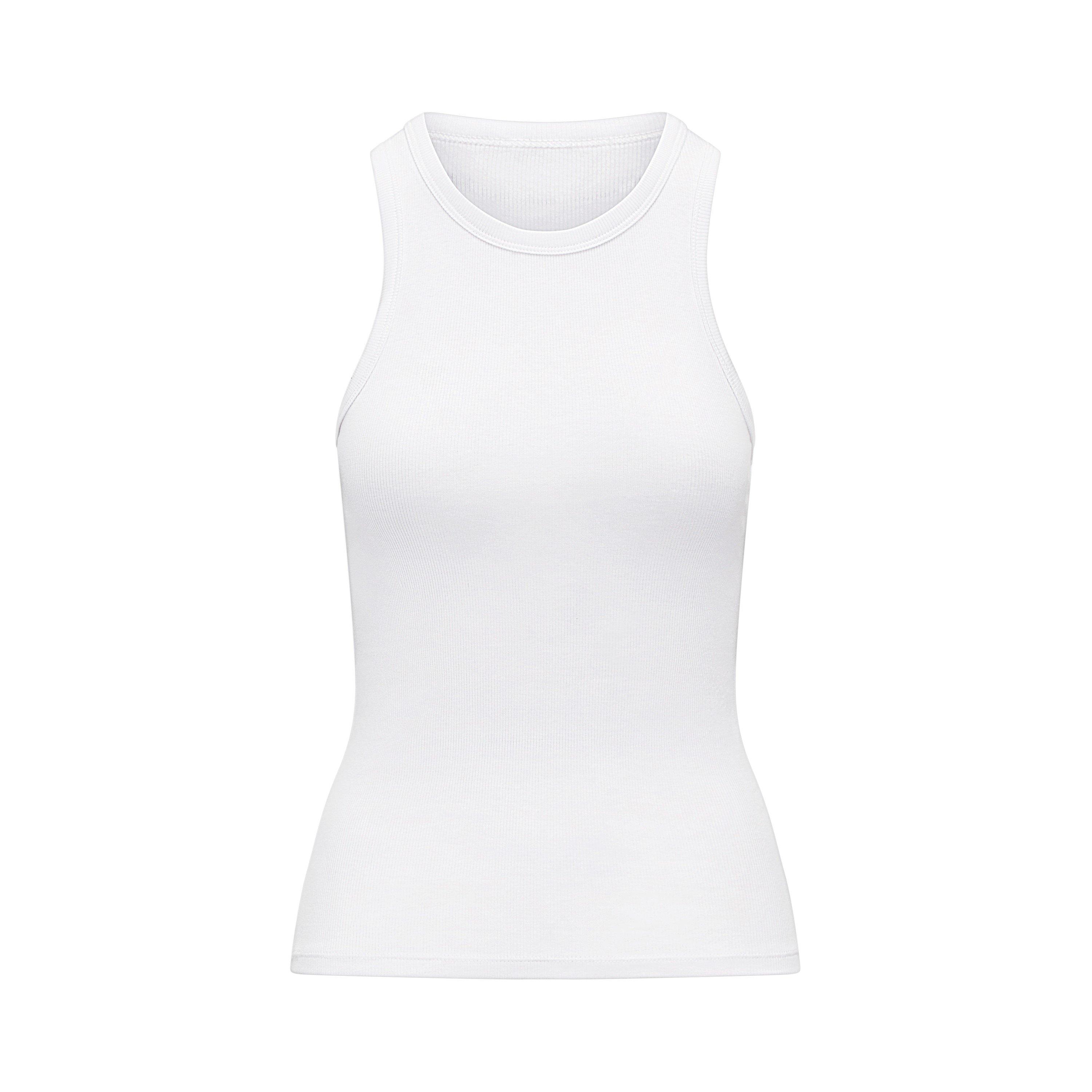 White - Nudea - THE VEST ORGANIC COTTON - 5