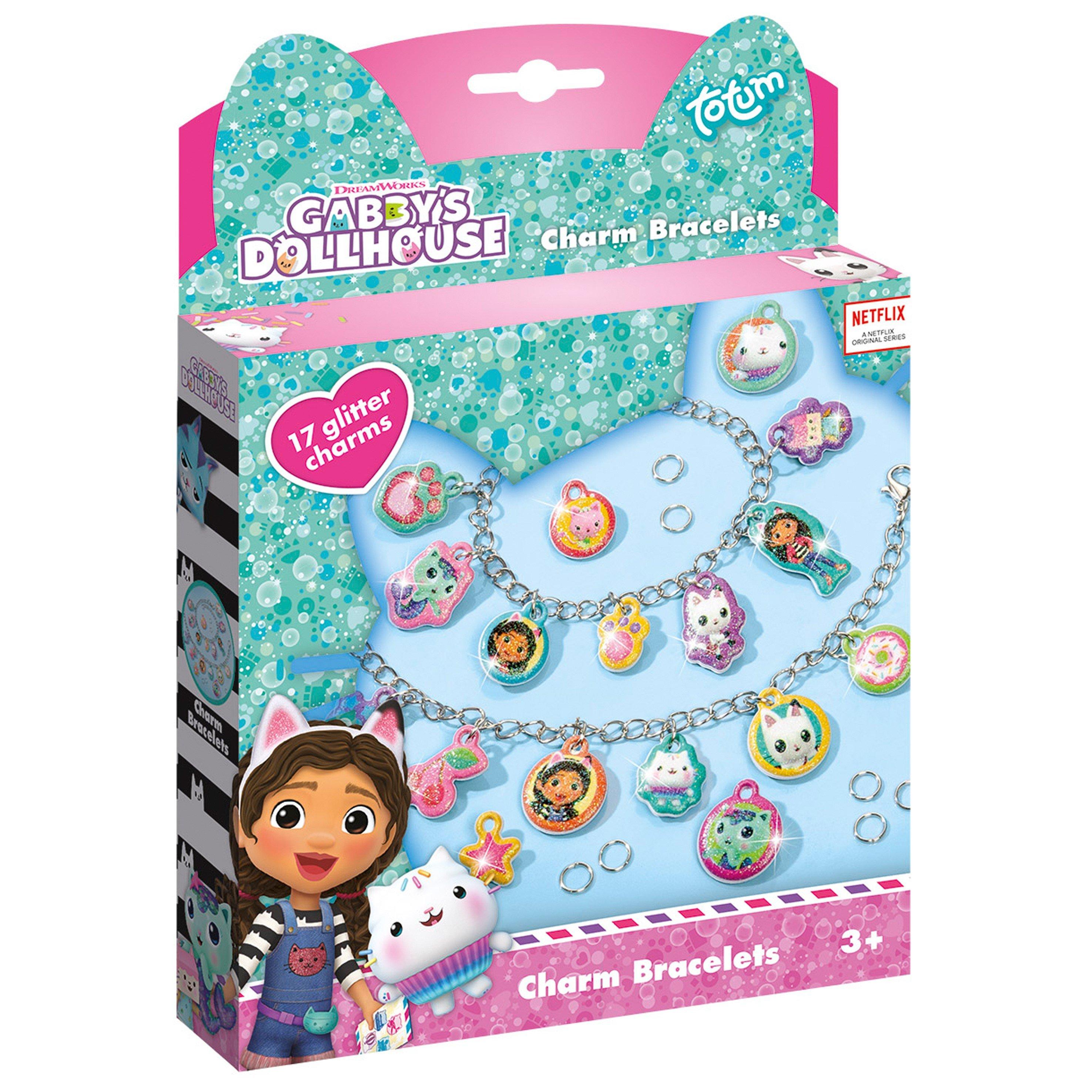 Multi - totum - Gabbys Dollhouse Glitter Charm Bracelets - 1