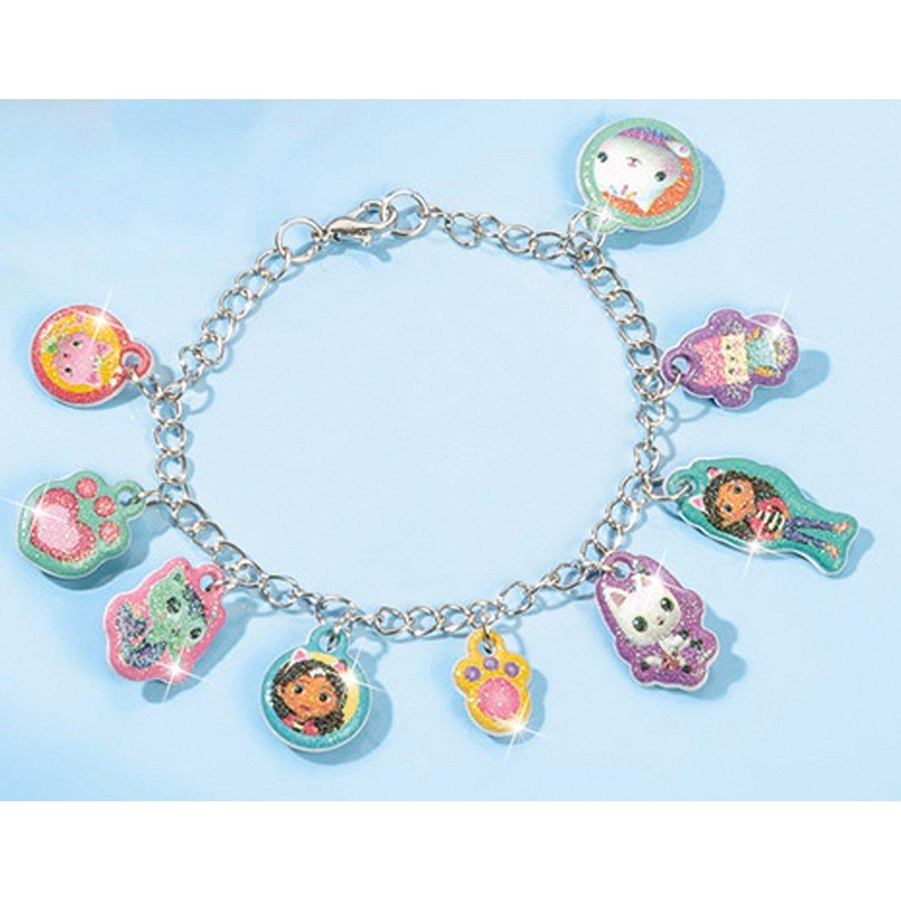 Multi - totum - Gabbys Dollhouse Glitter Charm Bracelets - 4
