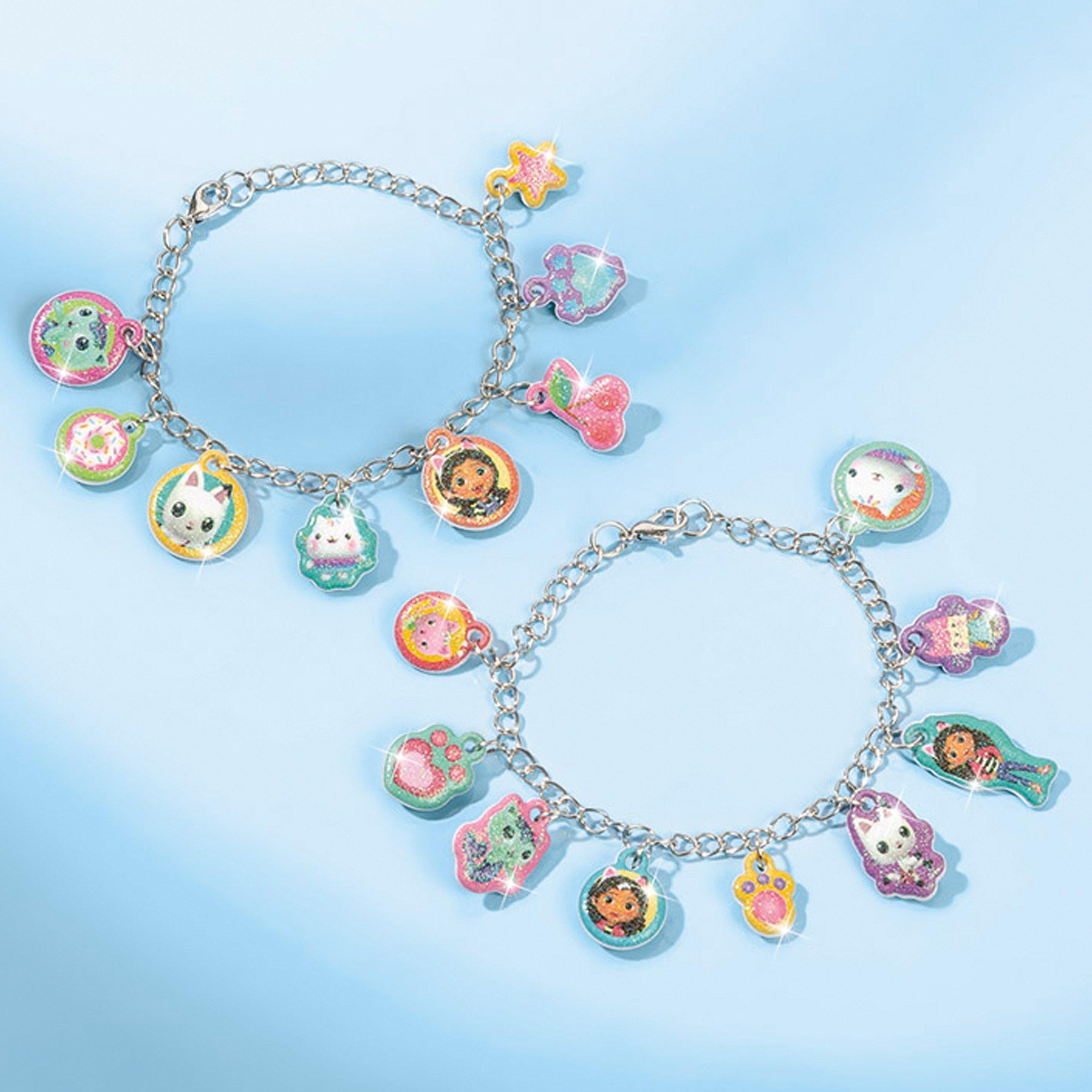 Multi - totum - Gabbys Dollhouse Glitter Charm Bracelets - 5