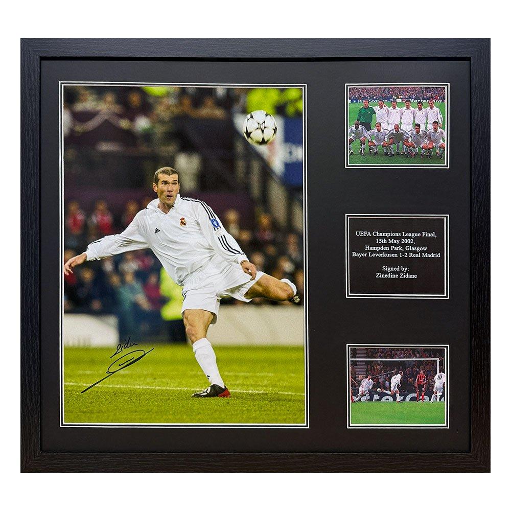 Real Madrid Fc  Zinedine Zidane Signed Real Madrid Photo - White