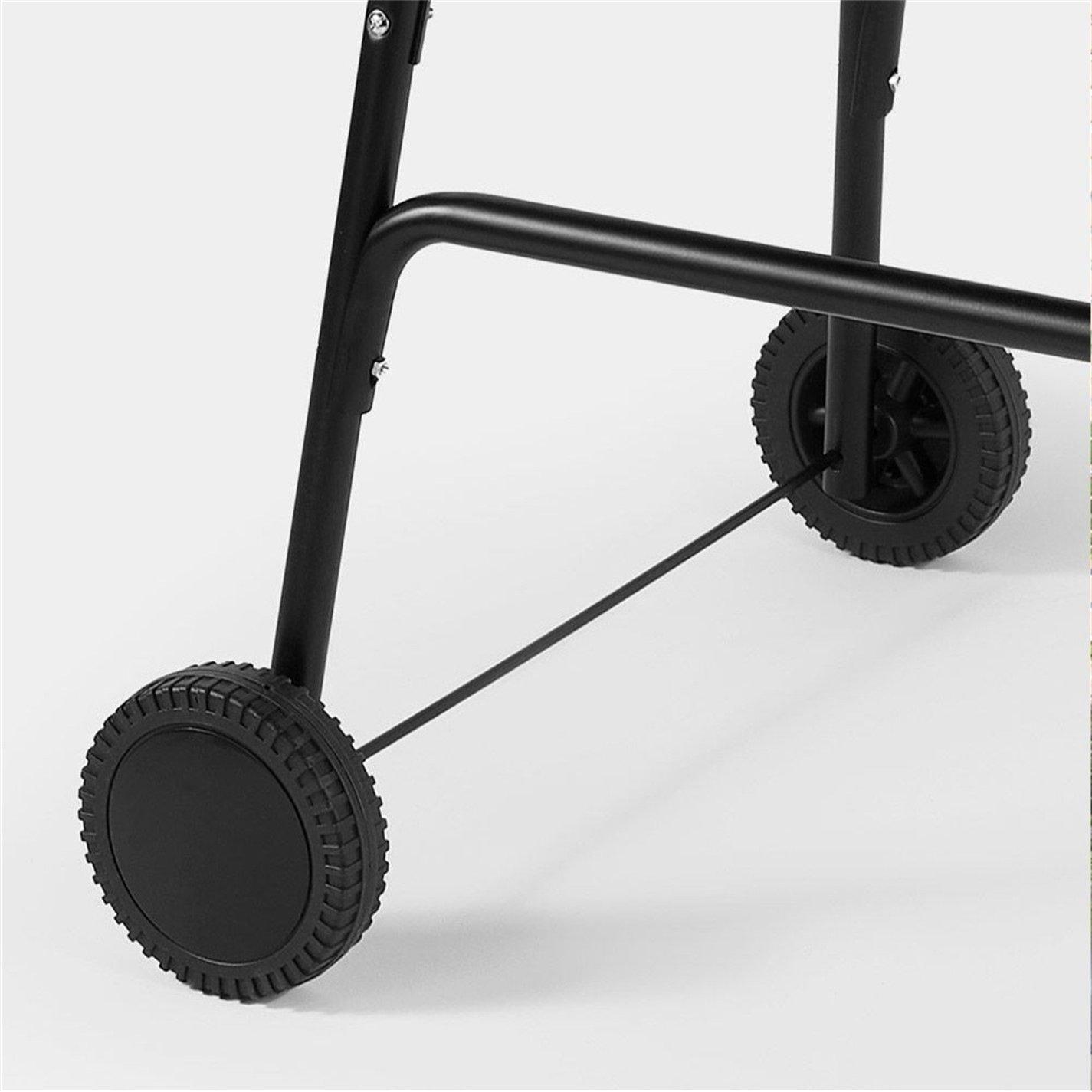 Black - VonHaus - Vonhaus Barrel Charcoal BBQ - 7