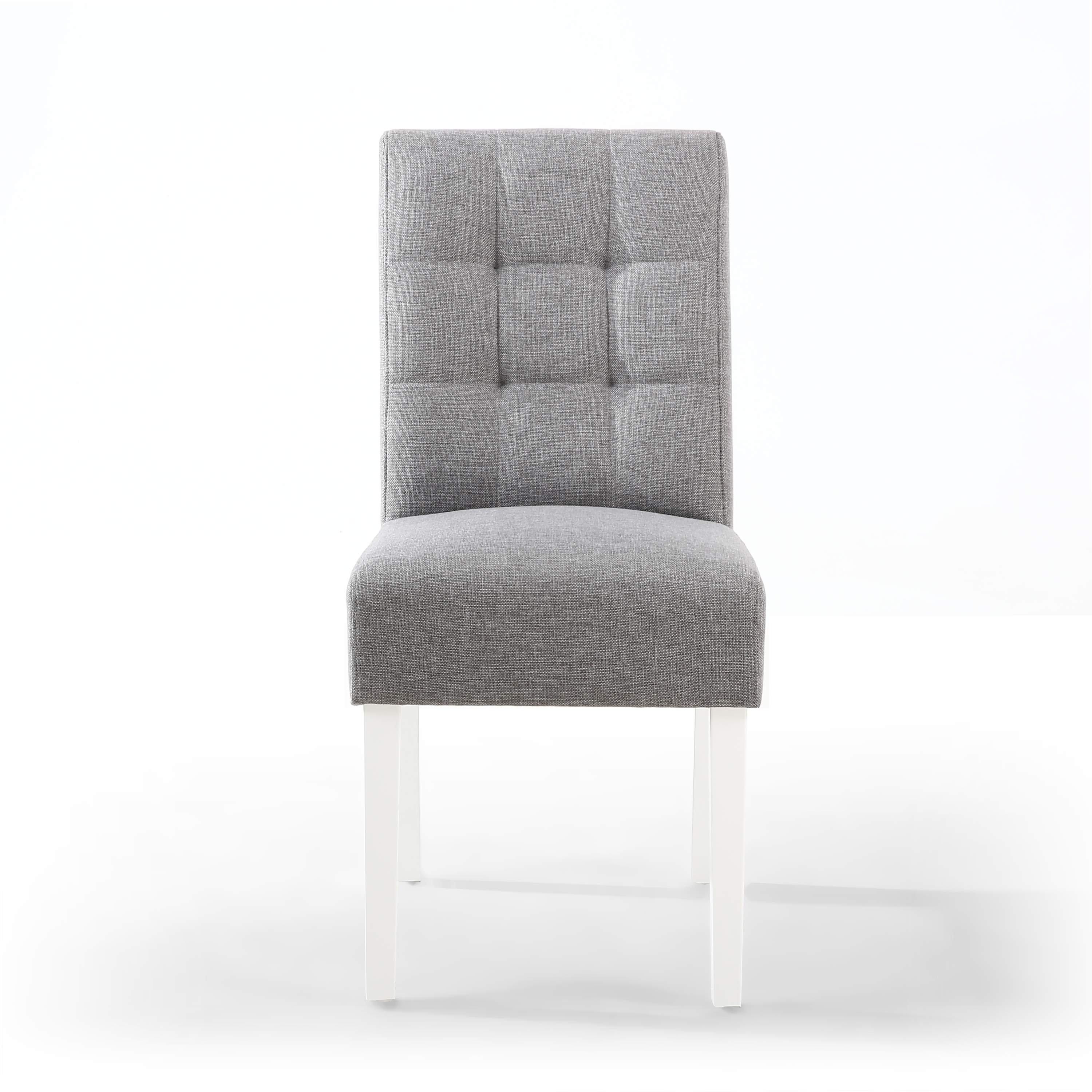 Silver Grey - Shankar - Set of 2 Moseley Linen Effect Silver Grey - 4