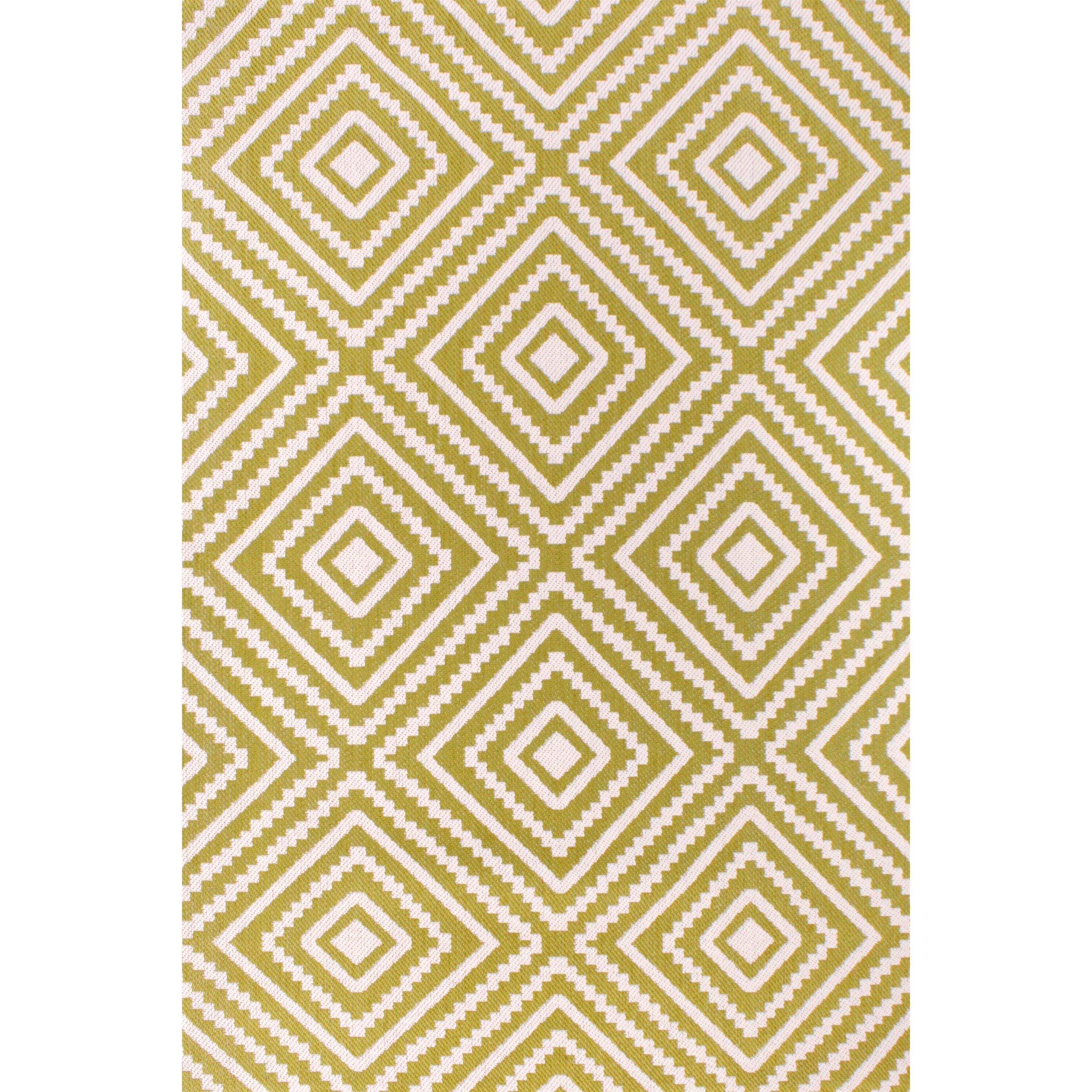 Green - Rugstyle - SUMMER BREEZE LARGE DIAMOND - 2