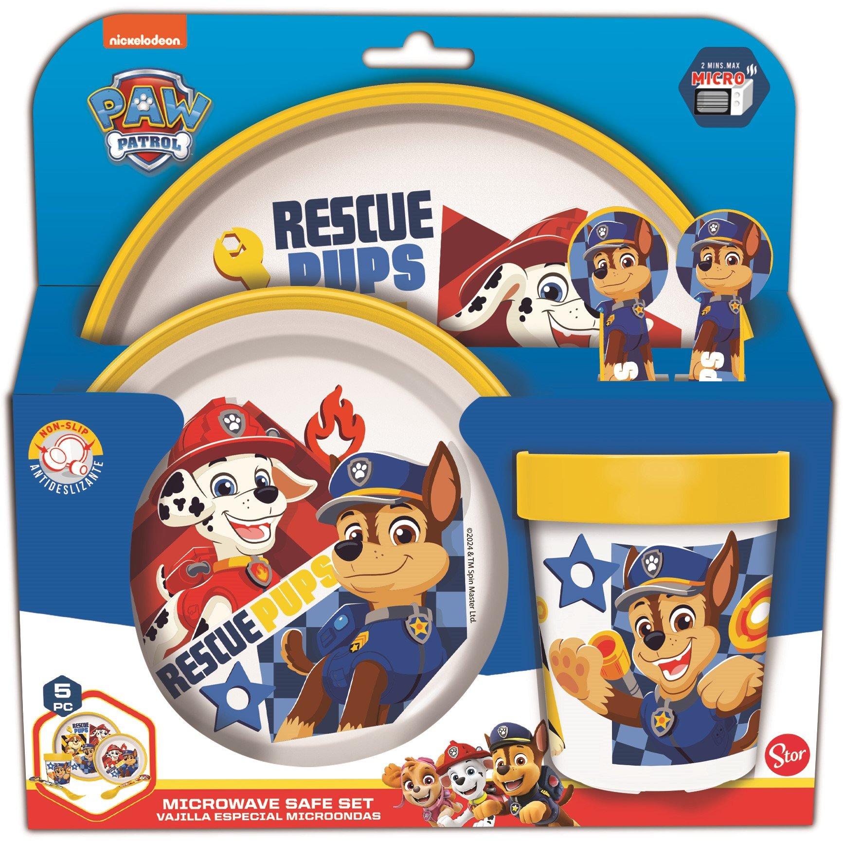 (98534)Yellow - Paw Patrol - Dinner Set - 2