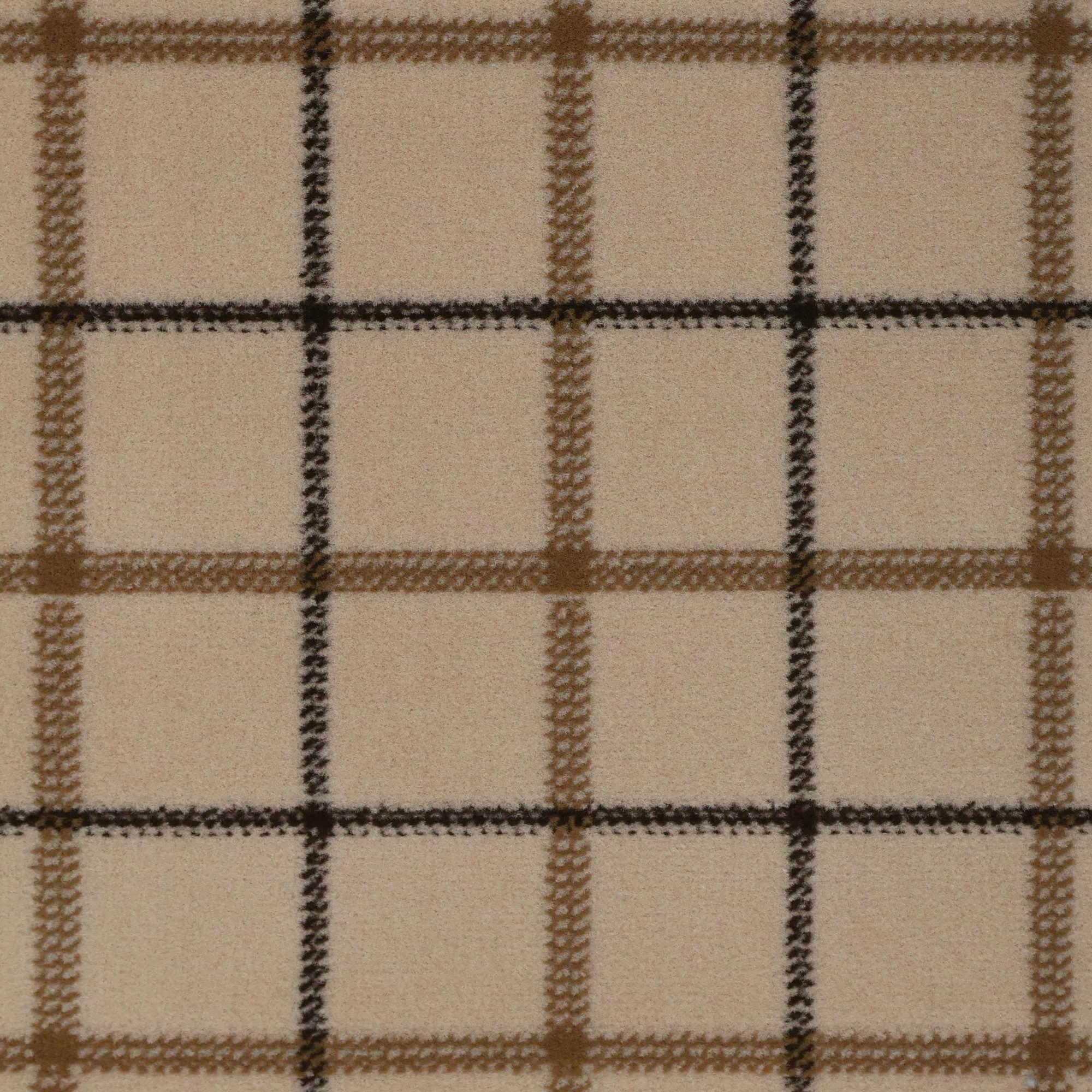 Natural - Homemaker - Stair Runner - Maestro Check Design Natural - 2