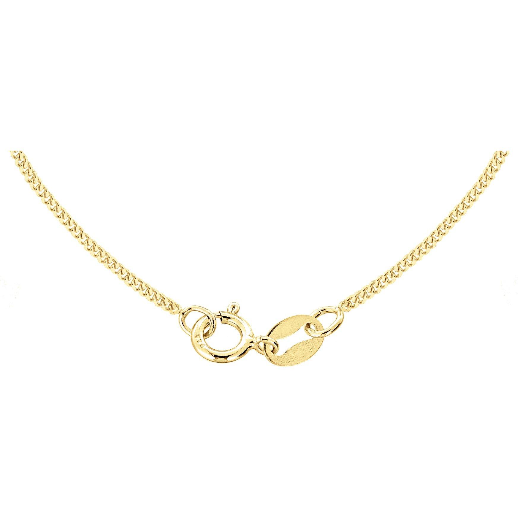 Gold - Be You - 9ct Gold Plain Cross Necklace - 4