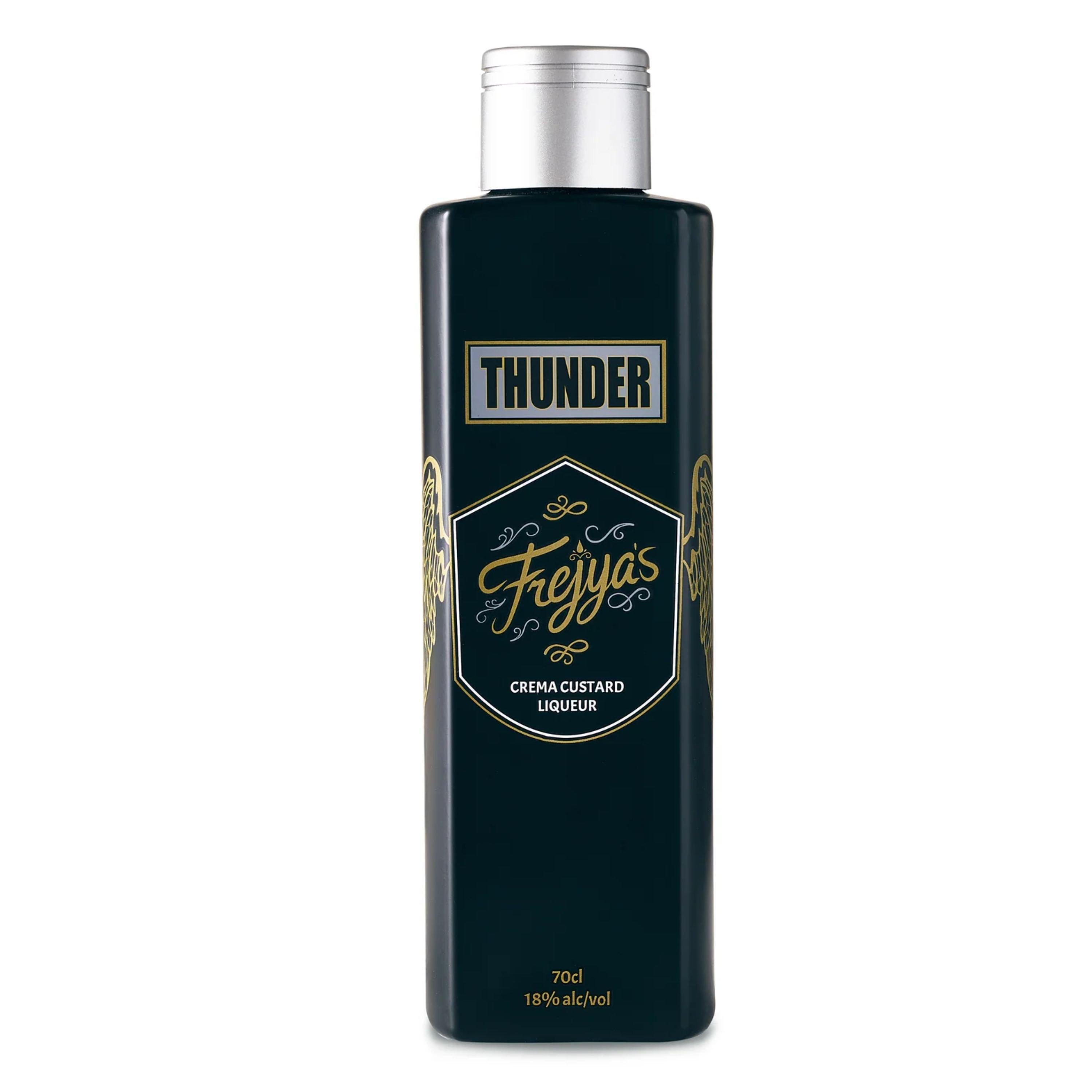 Black - Thunder - Thunder Frejyas Crema Custard Liqueur 70cl