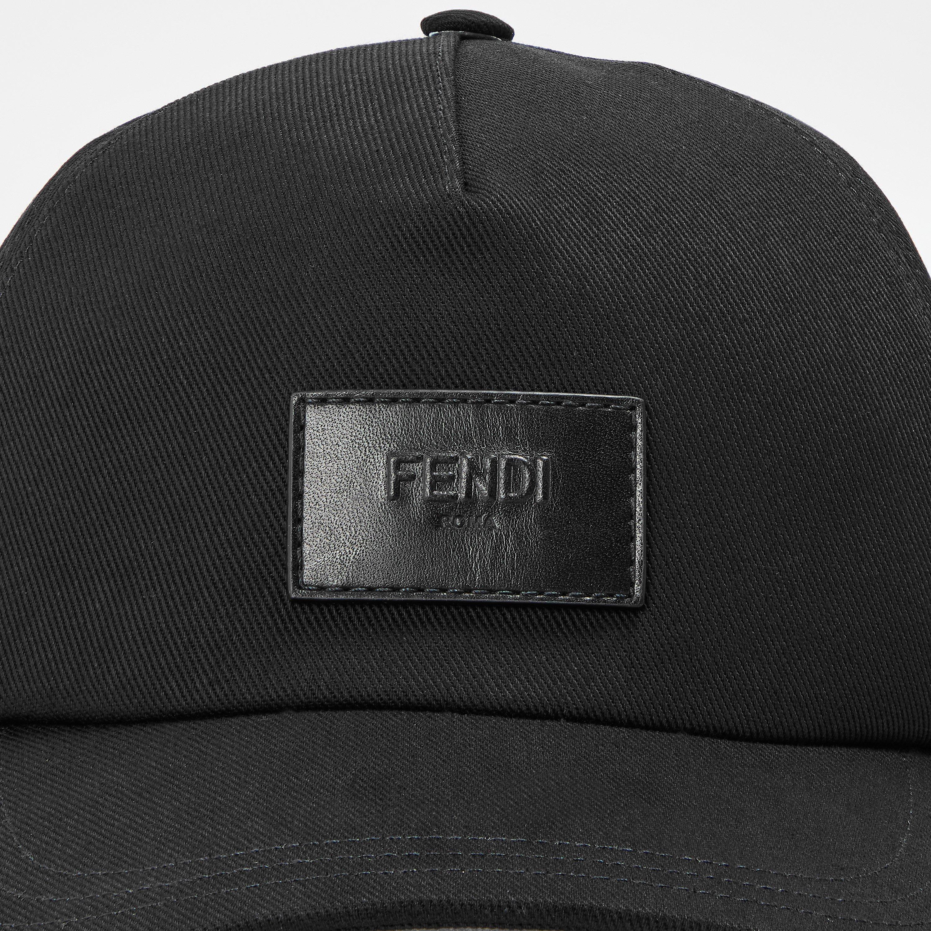 Black - Fendi - Men's Baseball Cap - 4