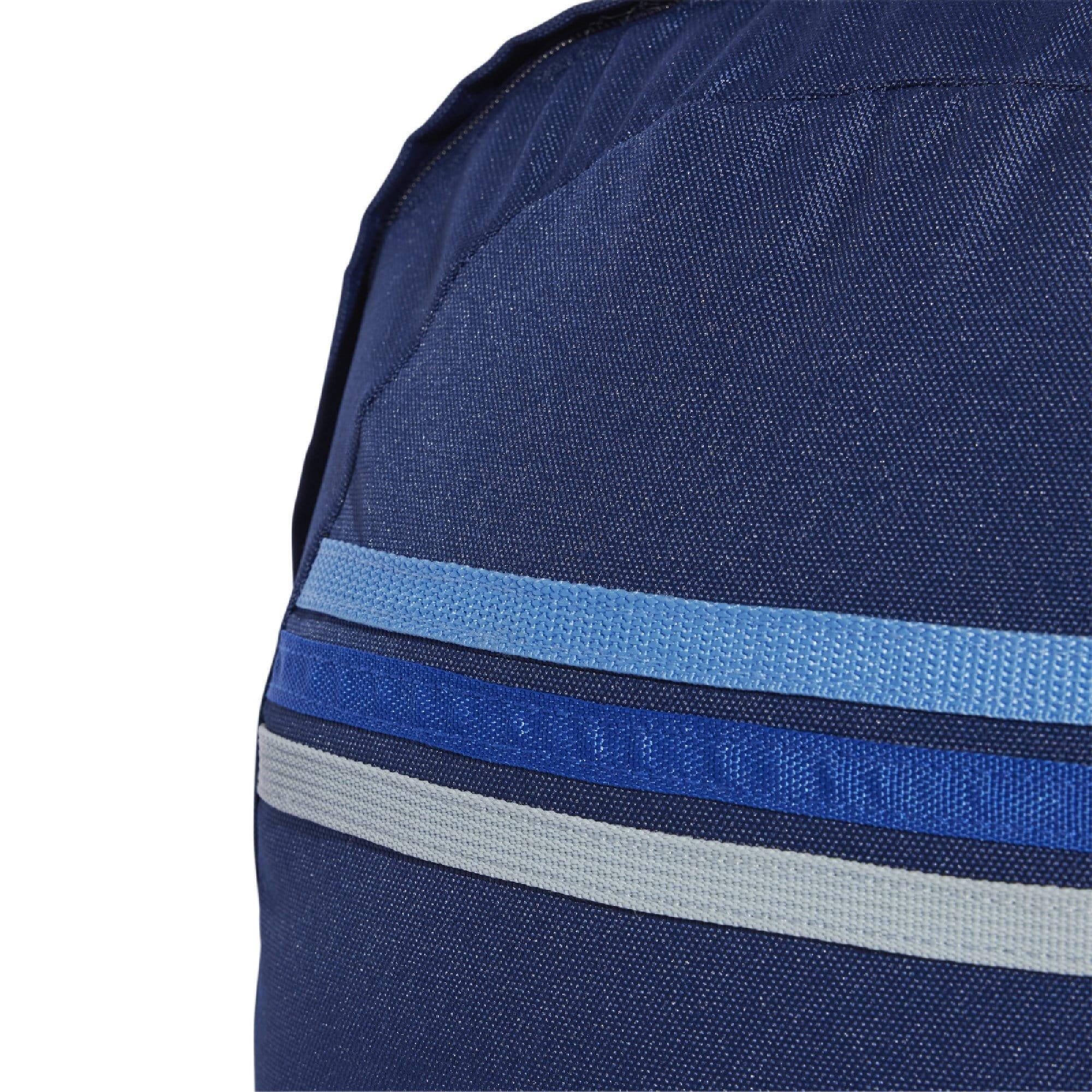 Blauw - adidas - Classic Back To School Stripes Backpack - 5