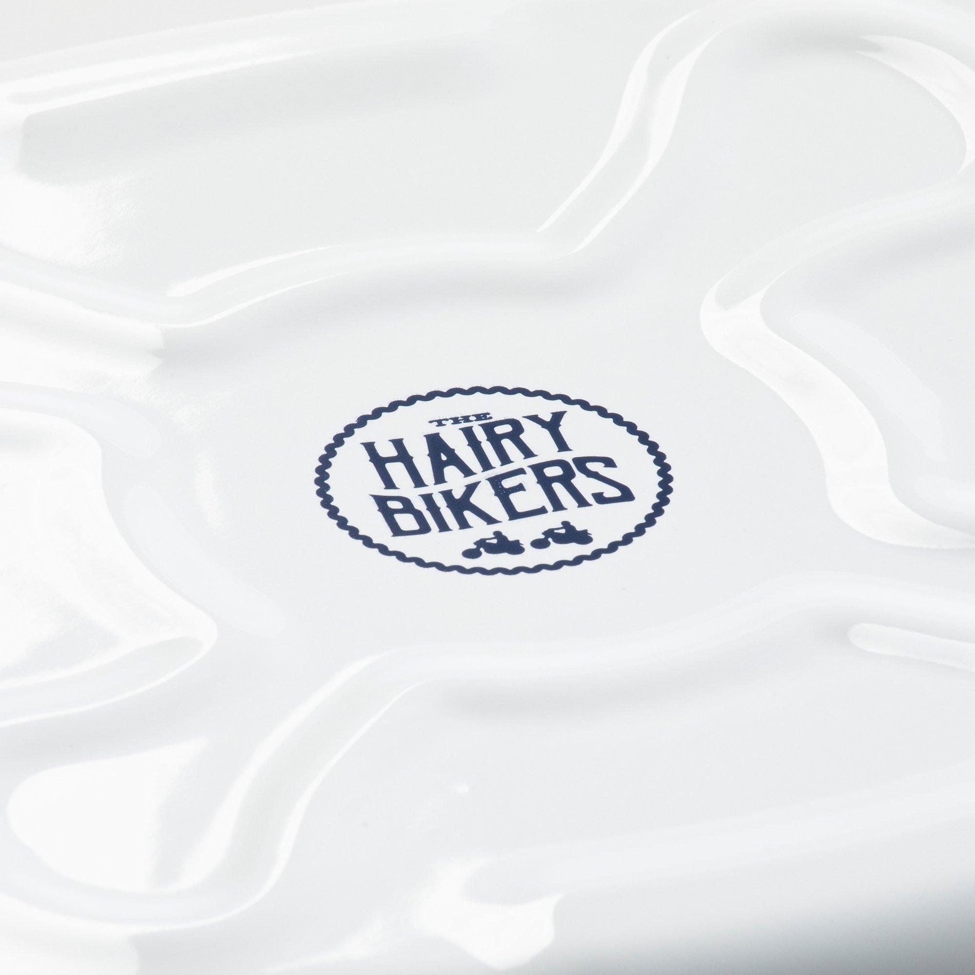 White - Hairy Bikers - HAIRY BIKERS ENAMELLED 4L CASSEROLE - 4