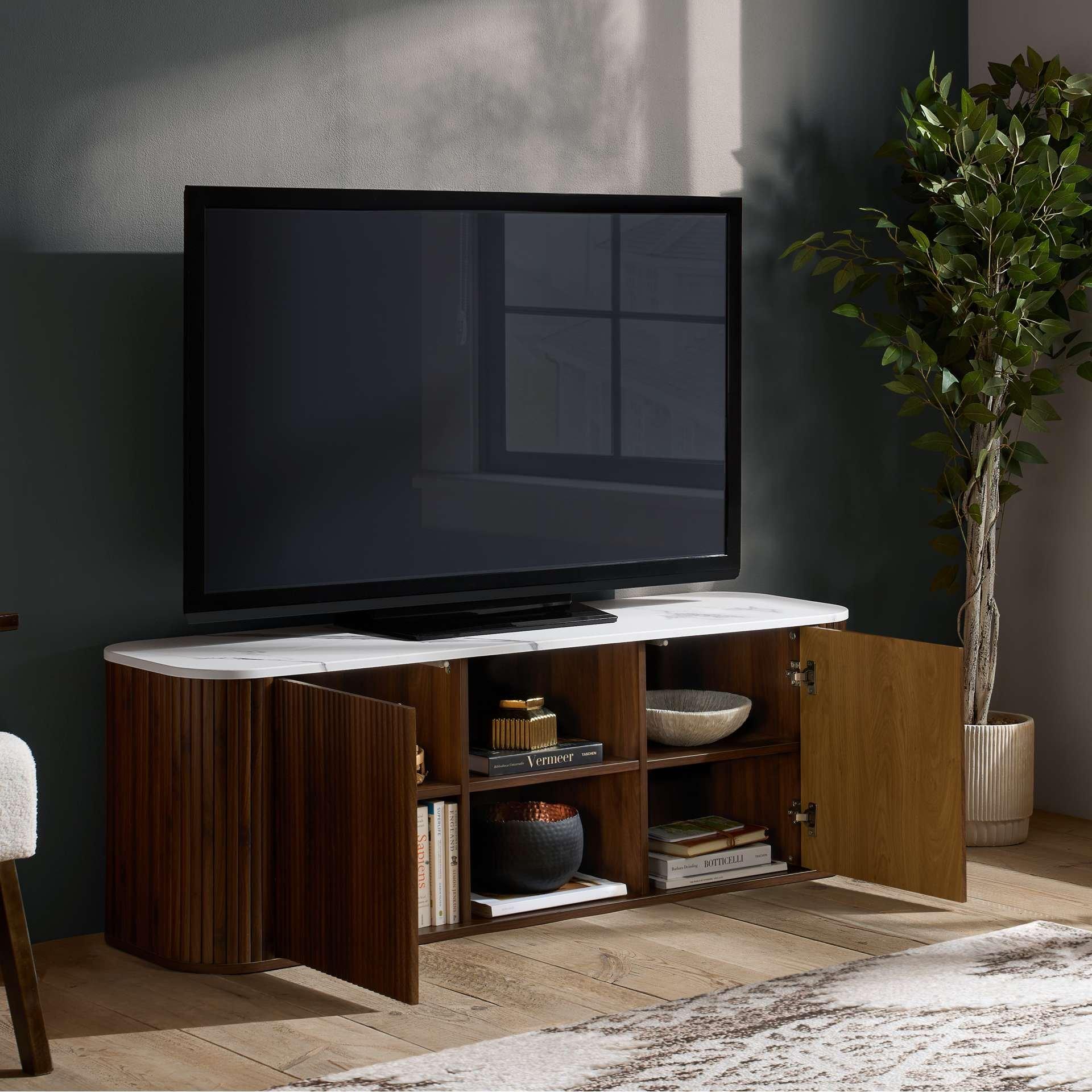 Brown - Birlea - Russo Large TV Unit - 2