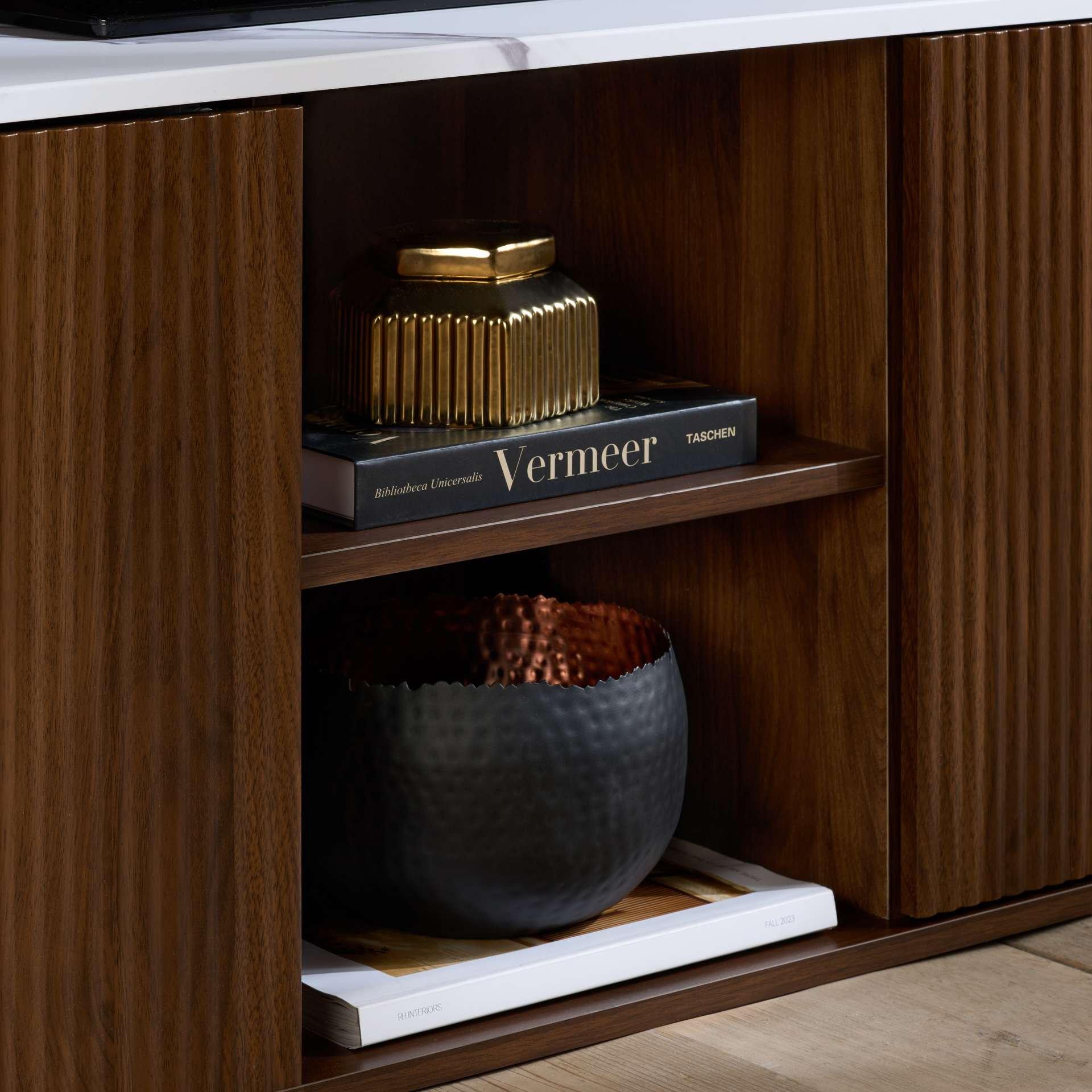 Brown - Birlea - Russo Large TV Unit - 5
