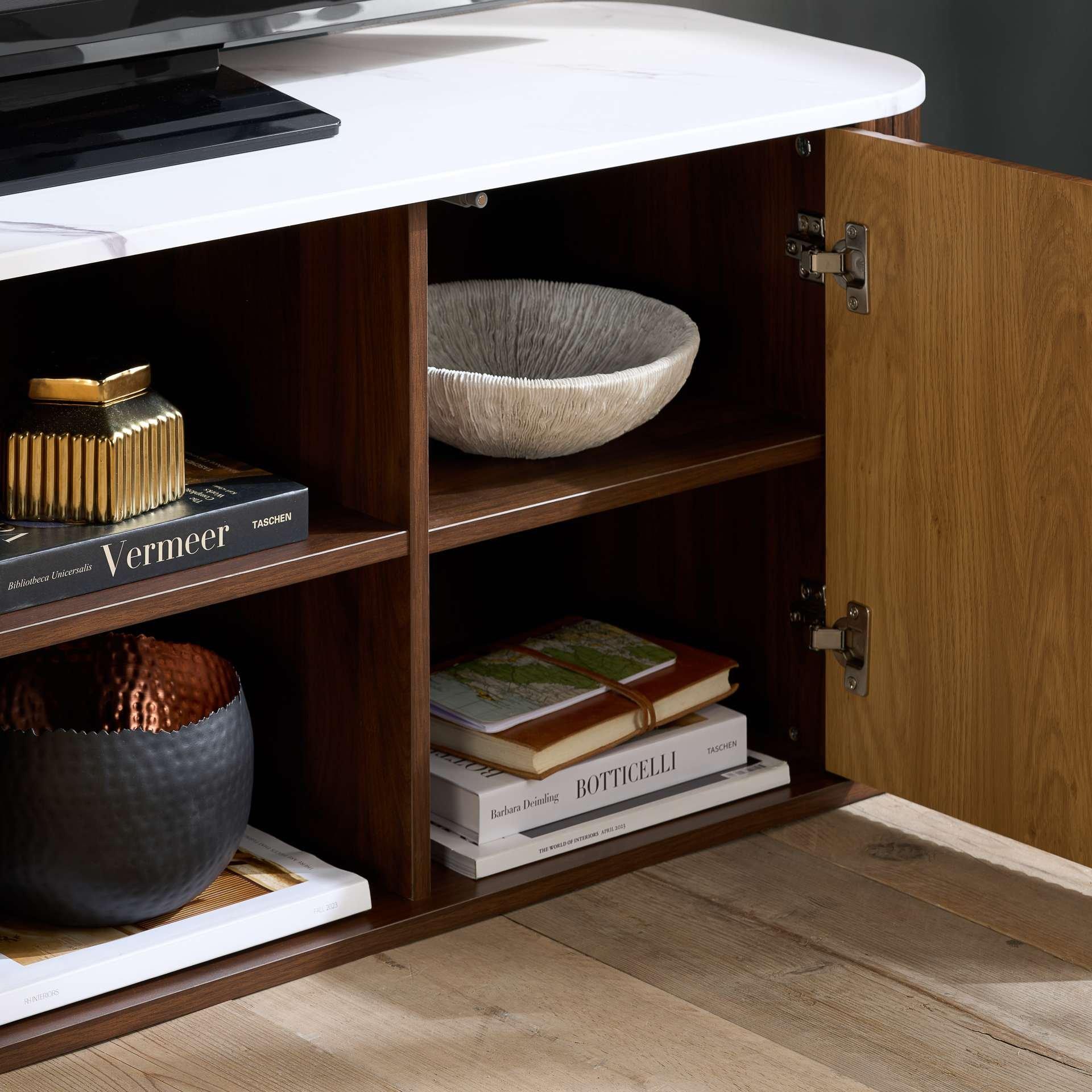 Brown - Birlea - Russo Large TV Unit - 7