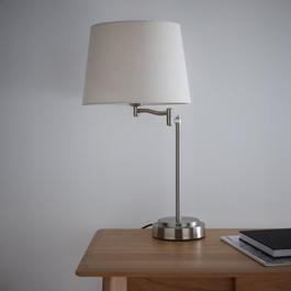 K Living A beautiful yet traditional swing arm table lamp