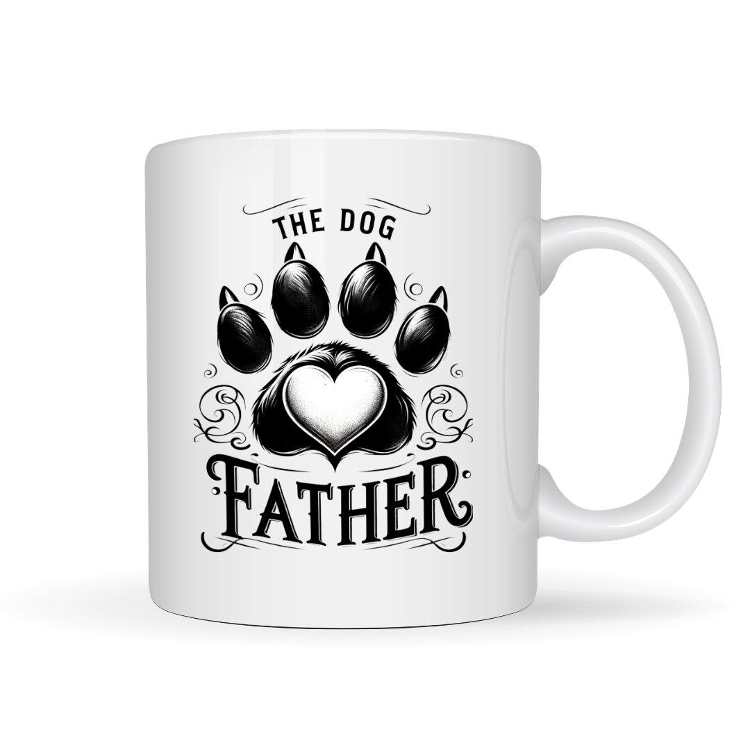 White - Aye Do Gifts - The Dog Father Mug Gift - 1