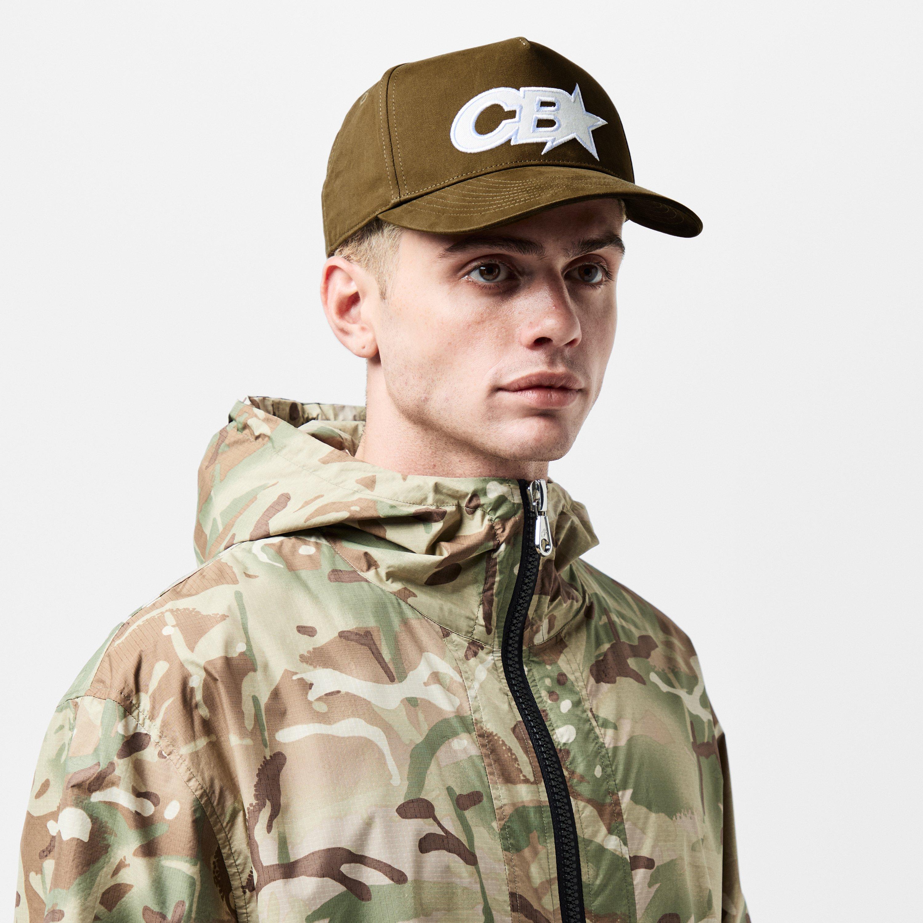 Khaki - Cole Buxton - Men's Star Baseball Cap - 3