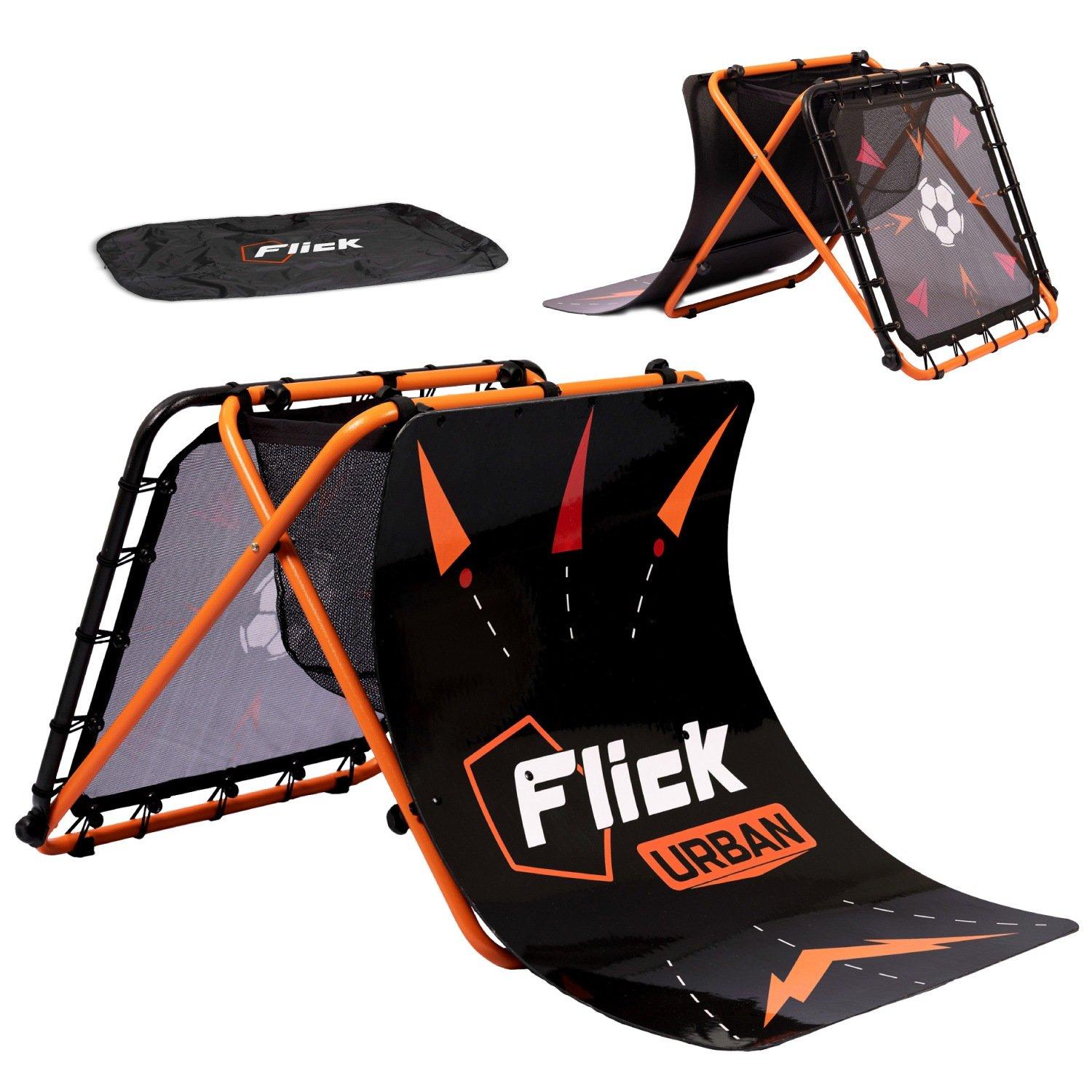 Orange & Black - Football Flick - Football Flick Urban Skills Training Rebounder and - 1
