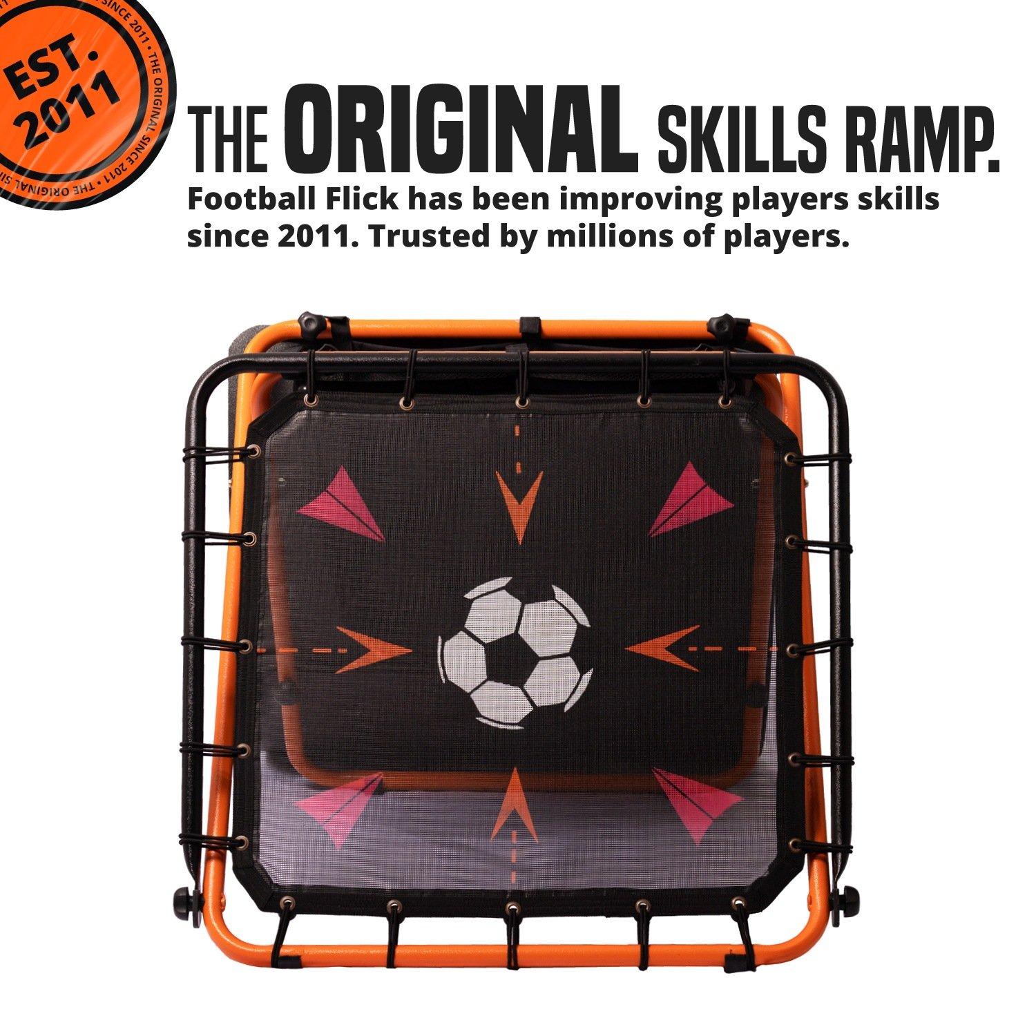 Orange & Black - Football Flick - Football Flick Urban Skills Training Rebounder and - 4