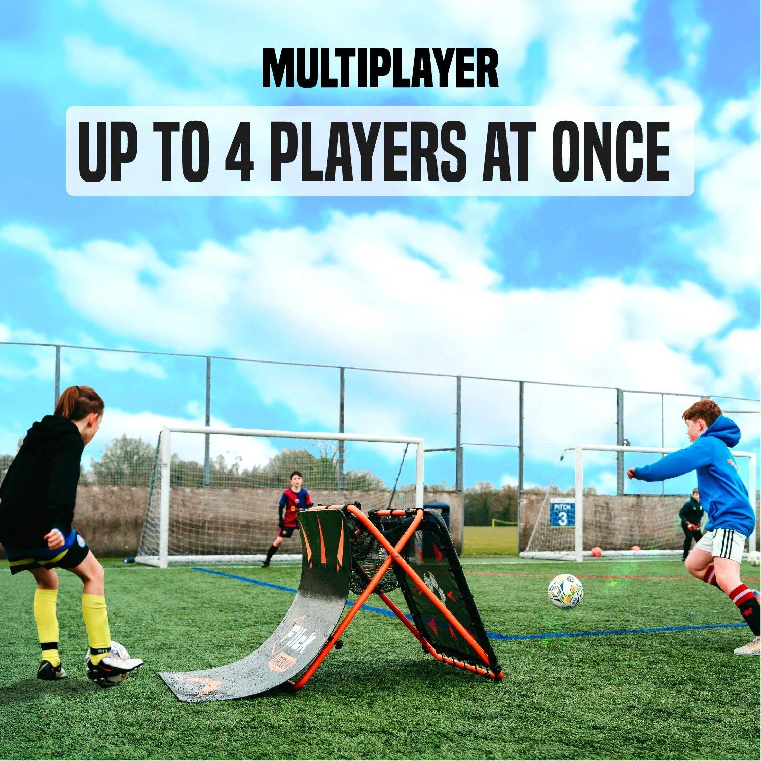 Orange & Black - Football Flick - Football Flick Urban Skills Training Rebounder and - 7