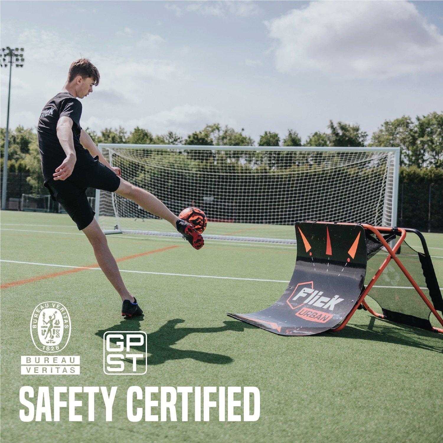 Orange & Black - Football Flick - Football Flick Urban Skills Training Rebounder and - 8