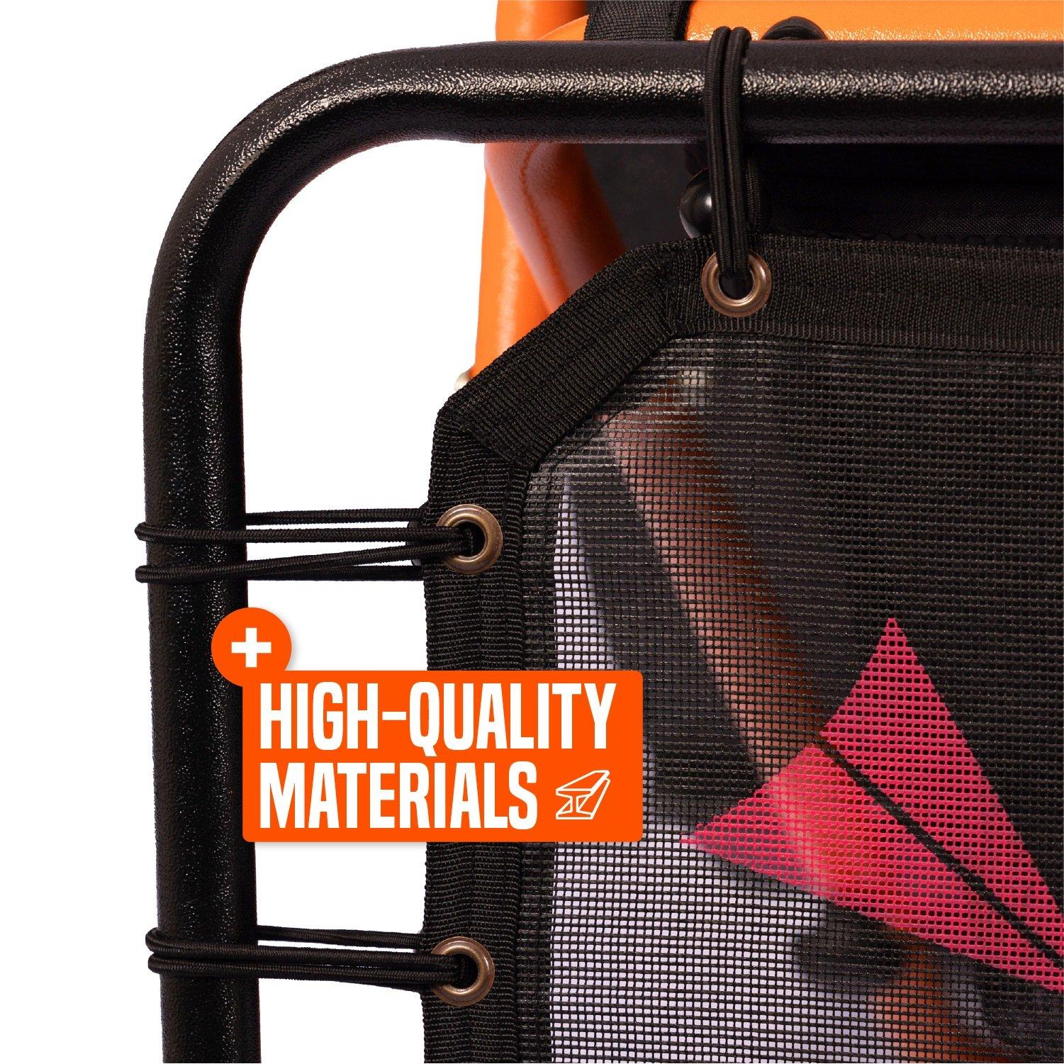 Orange & Black - Football Flick - Football Flick Urban Skills Training Rebounder and - 9