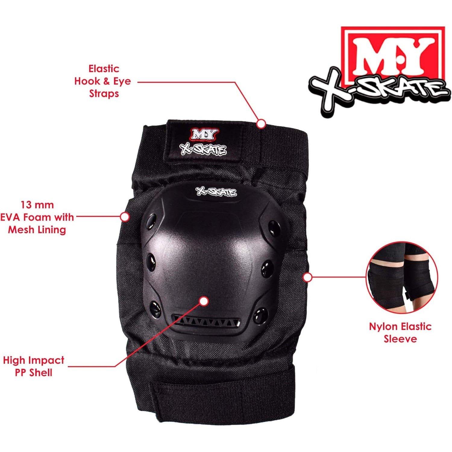 Multi Colour - M.Y - Kids Skate Pad Set - Small - 4