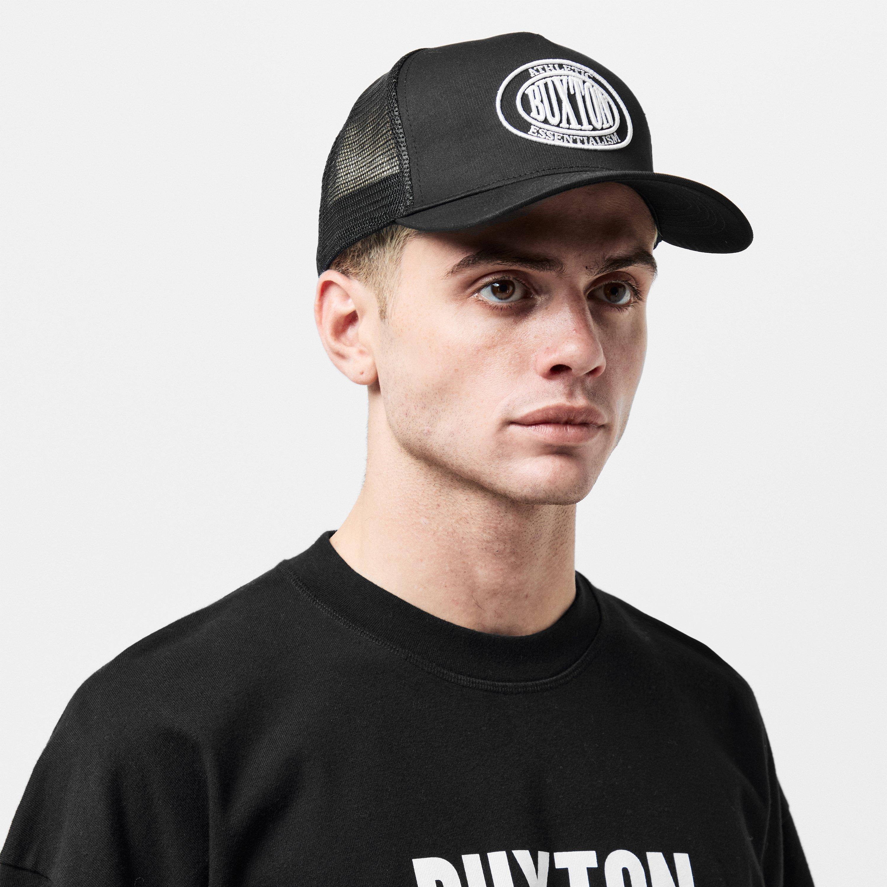 Black - Cole Buxton - Men's Crest Logo Trucker Cap - 3