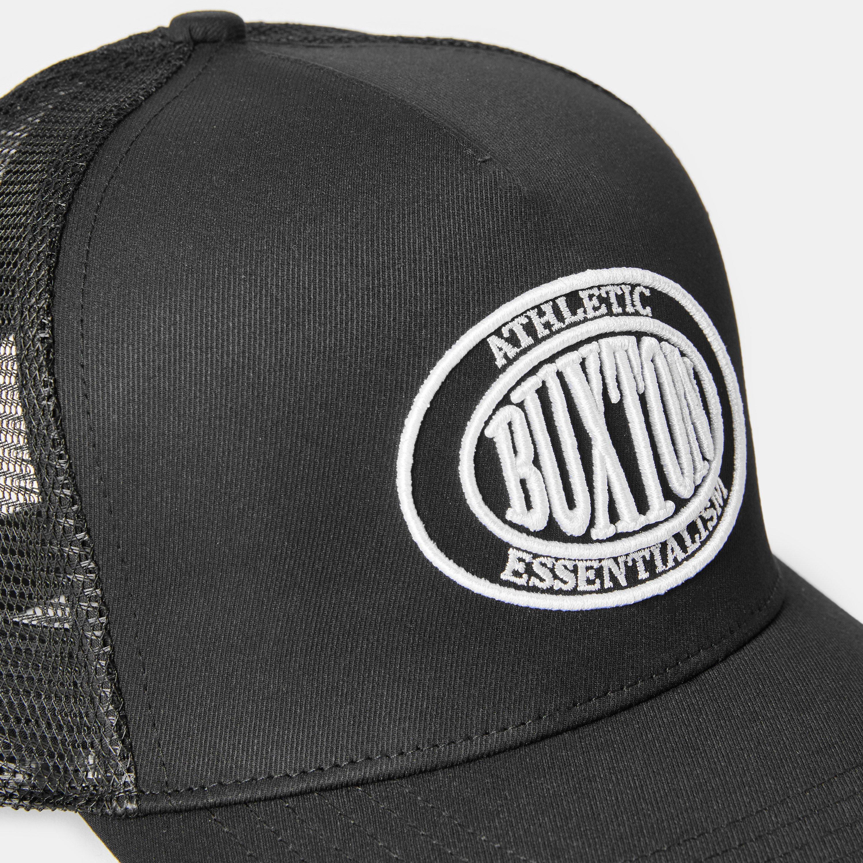 Black - Cole Buxton - Men's Crest Logo Trucker Cap - 4