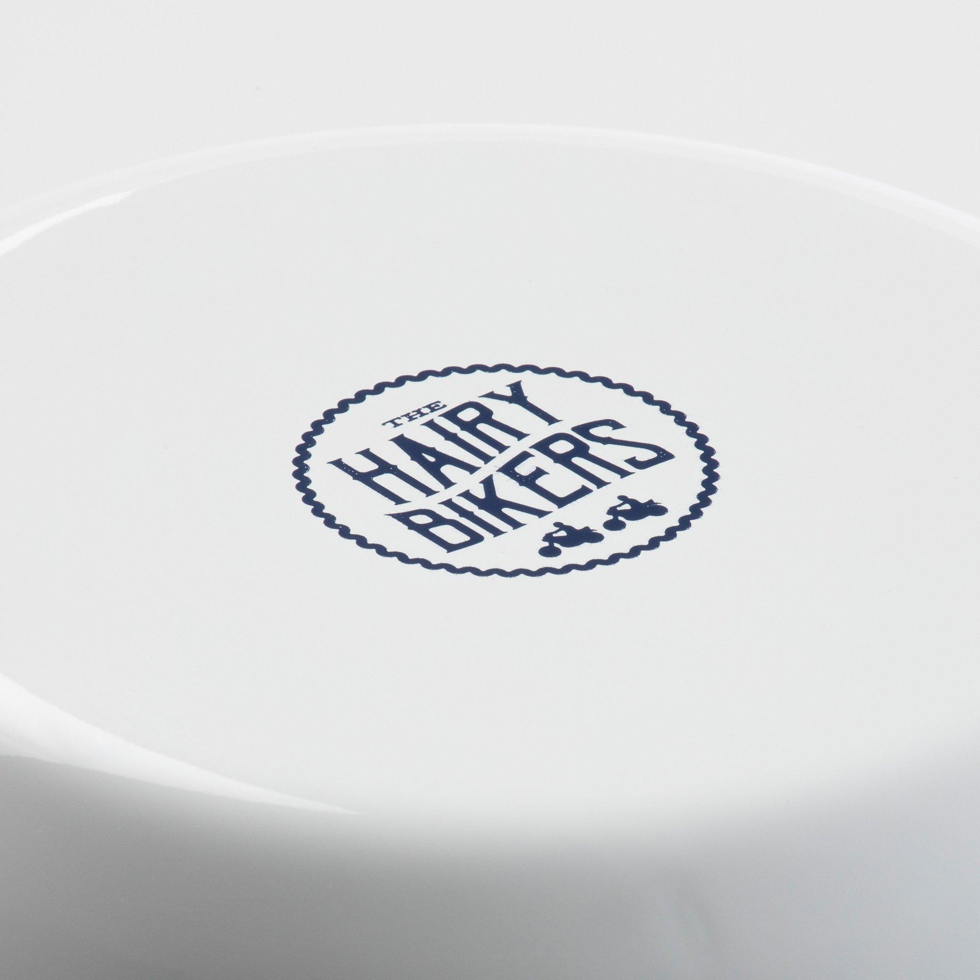 White - Hairy Bikers - HAIRY BIKERS ENAMELLED LARGE AND MEDIUM ROASTER - 3