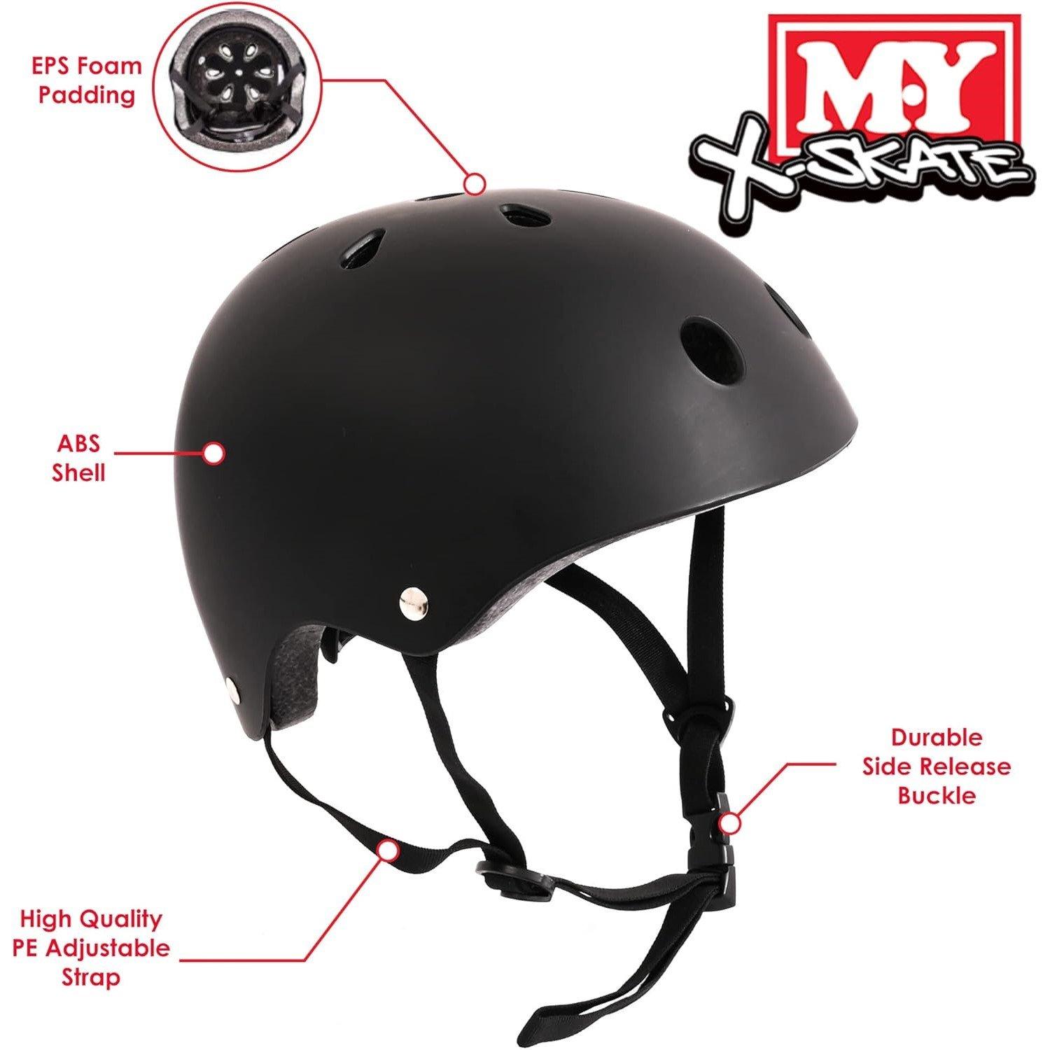 Multi Colour - M.Y - Kids Skate Helmet - Large - 2