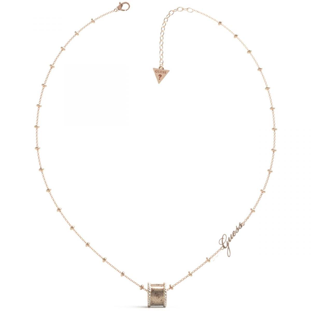 Pink - Guess - Jewellery Round Harmony Necklace UBN01153RG