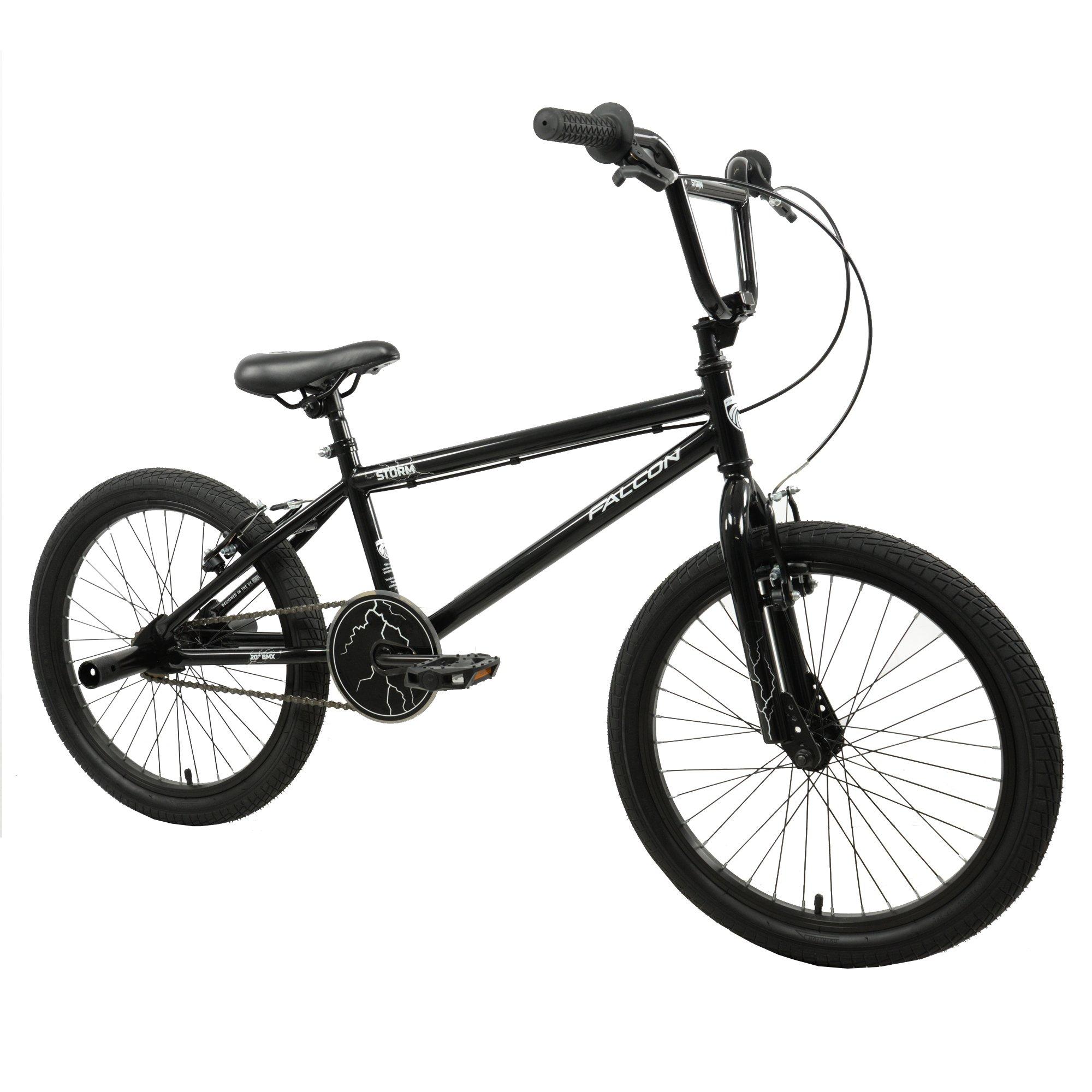 Black - Falcon Enamelware - Storm 20 BMX Bike Black - 1