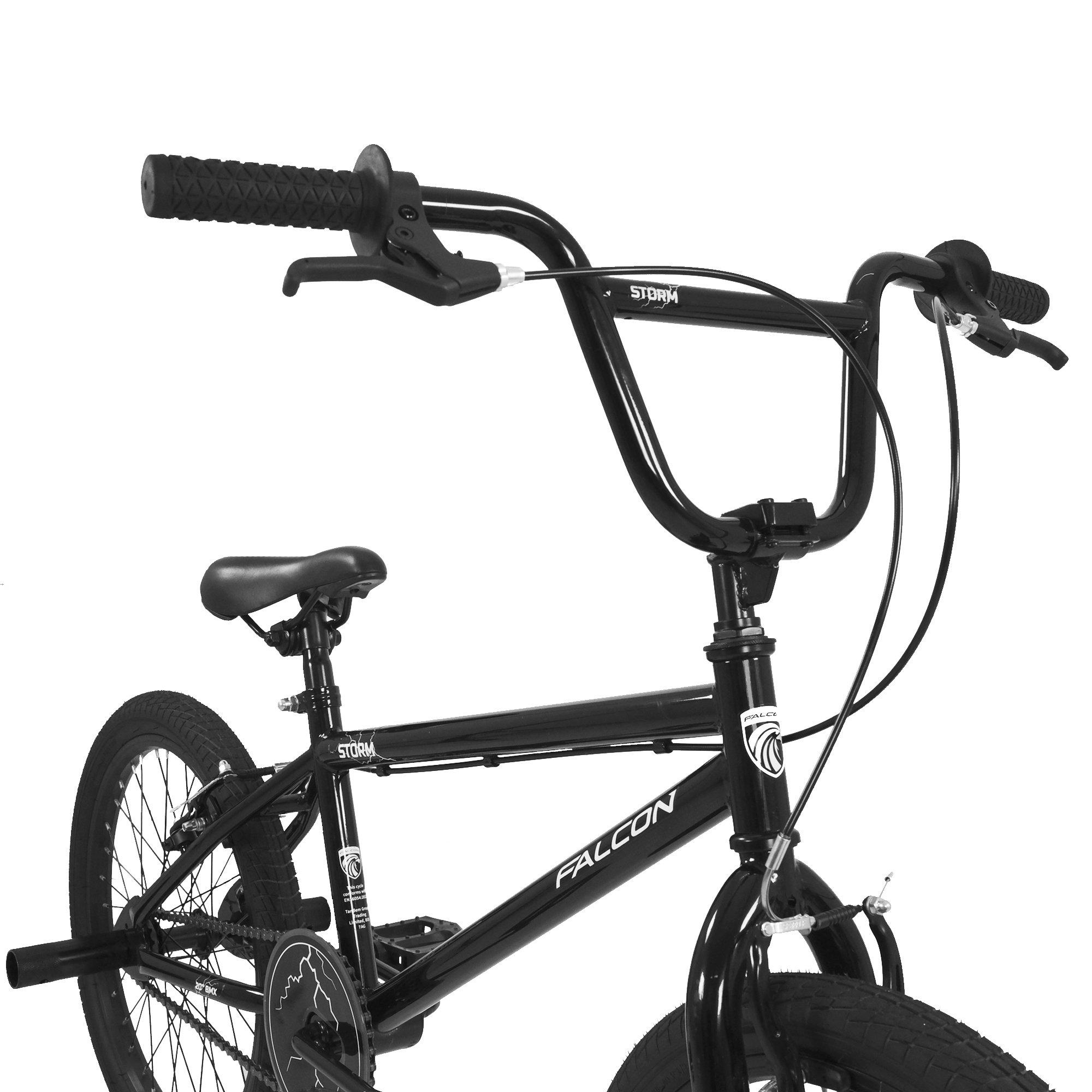 Black - Falcon Enamelware - Storm 20 BMX Bike Black - 3