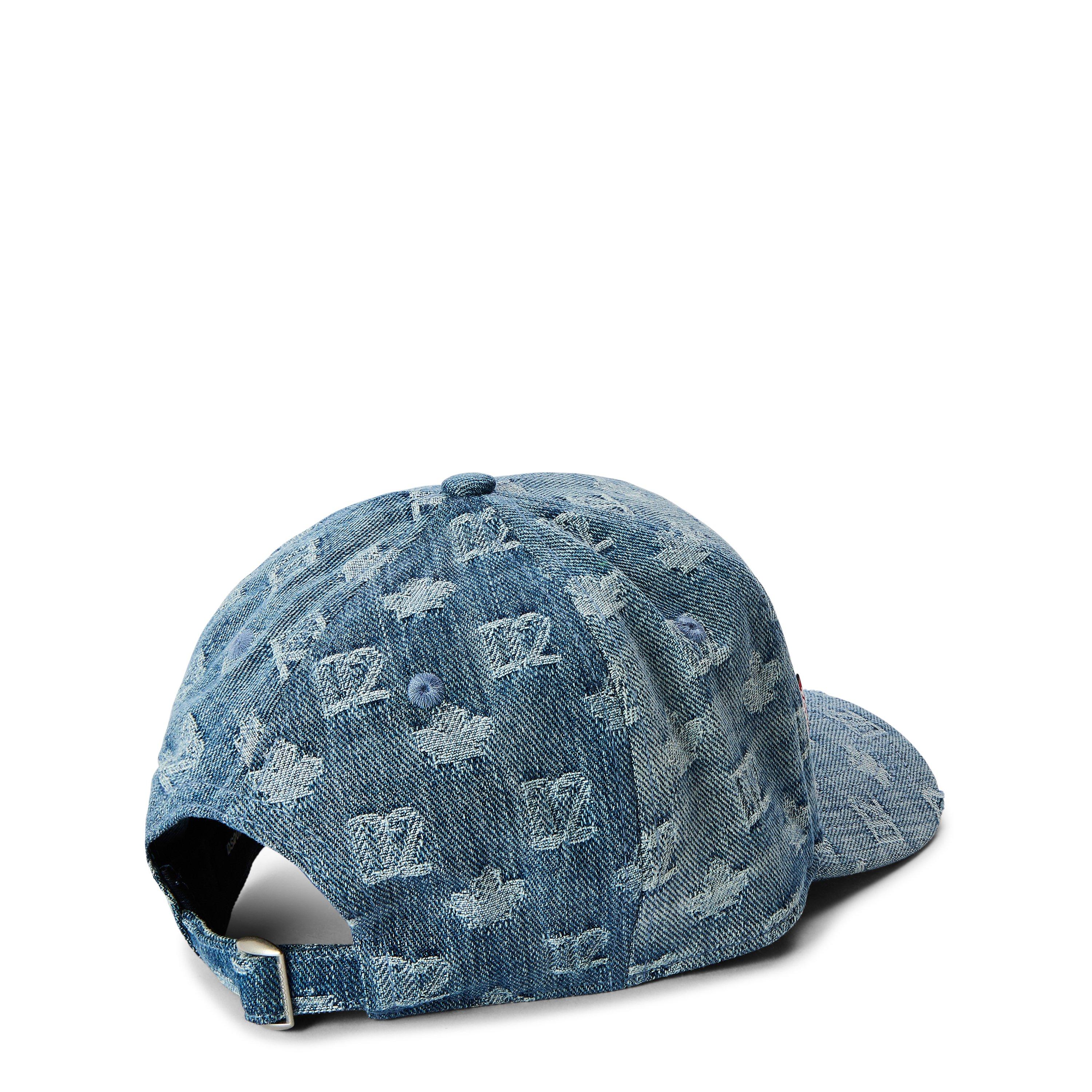 Blue - DSquared2 - DSQ Denim Cap Sn62 - 2