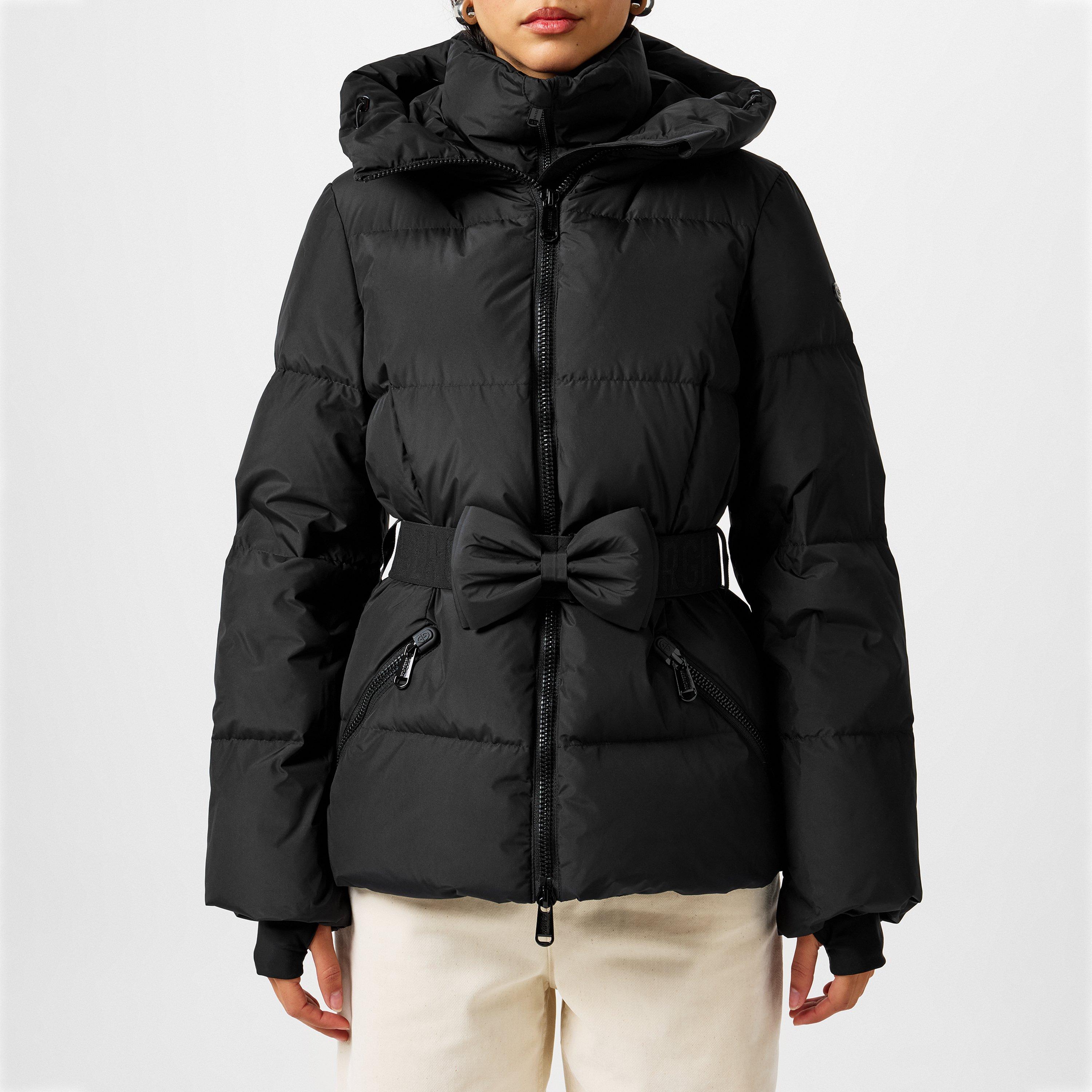 Black - Goldbergh - Women's Bowy Waterproof Goose Down Hooded Ski Jacket - 1