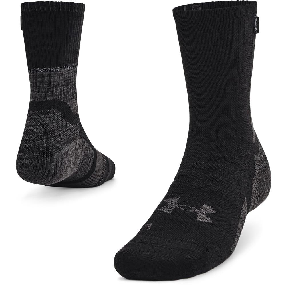 Black - Under Armour - Armourdry Run High Socks