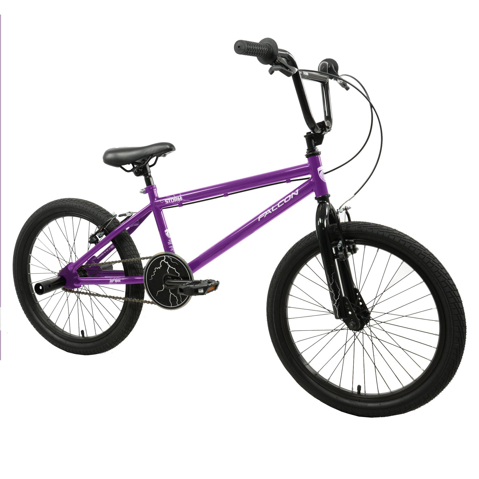 Purple - Falcon Enamelware - Storm 20 BMX Bike Purple - 1
