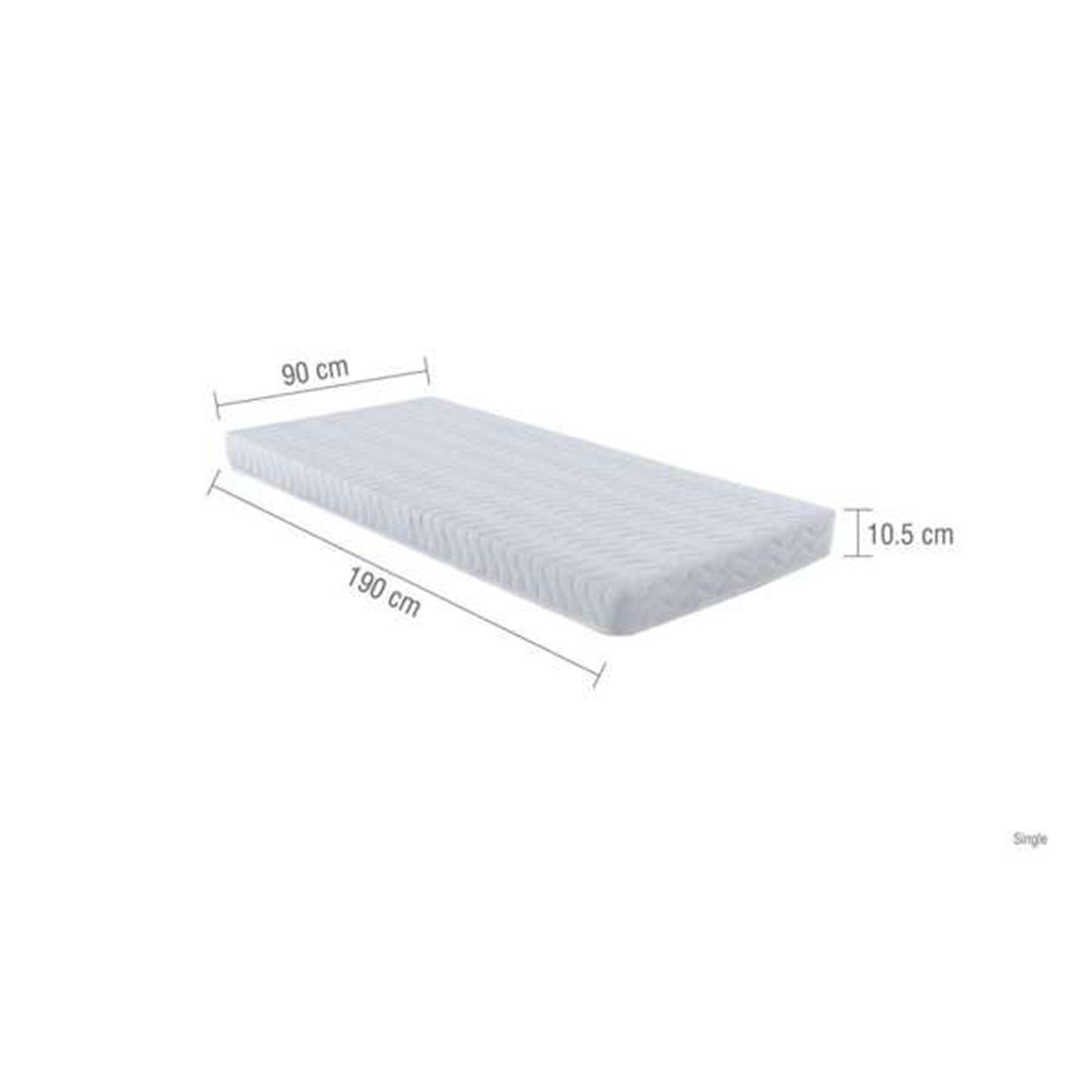 White - Birlea - SleepSoul Nimbus Foam Mattress - 5